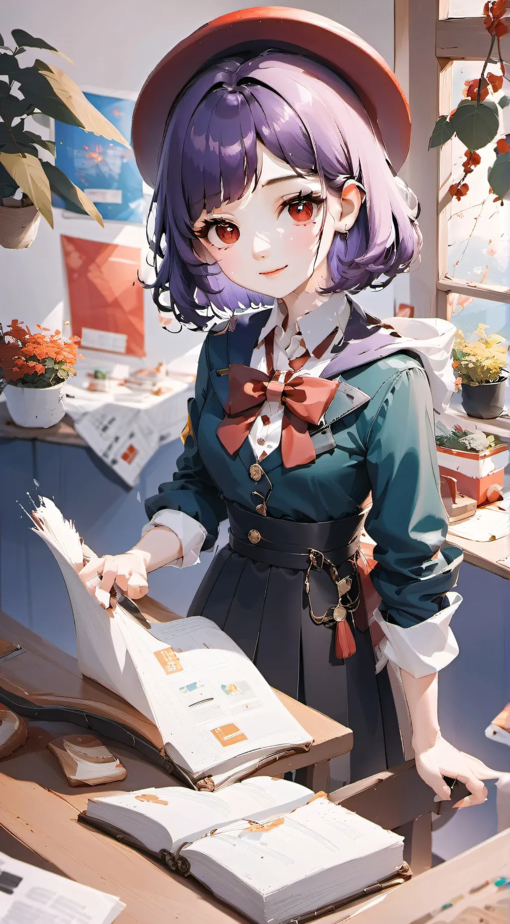 ai character: Nancy background