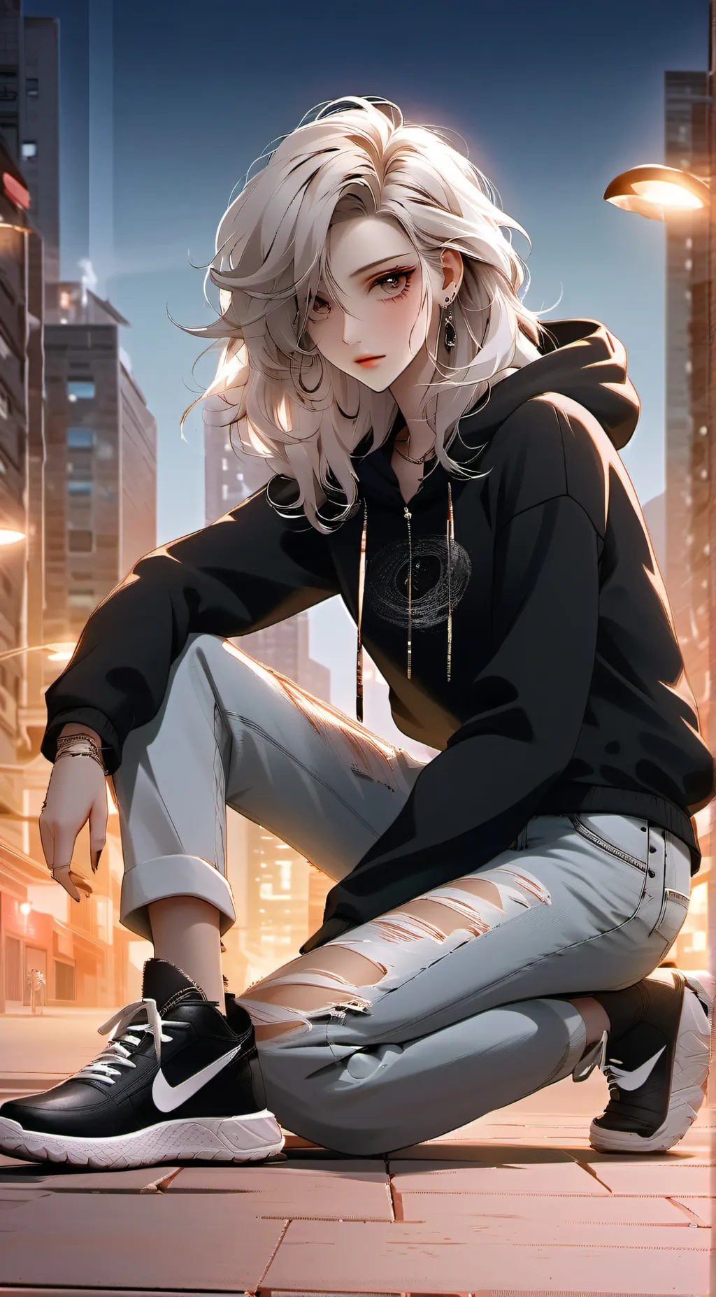 ai character: kiara Hatake background