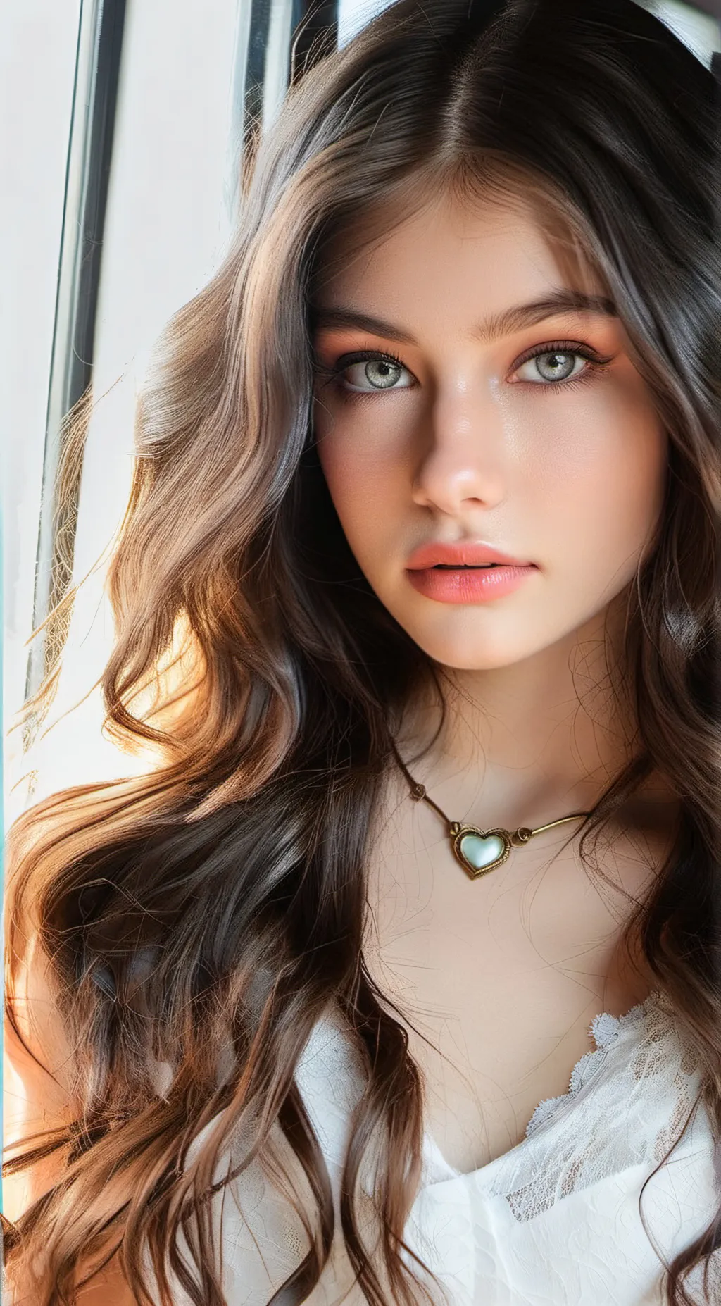 ai character: Michelle  background