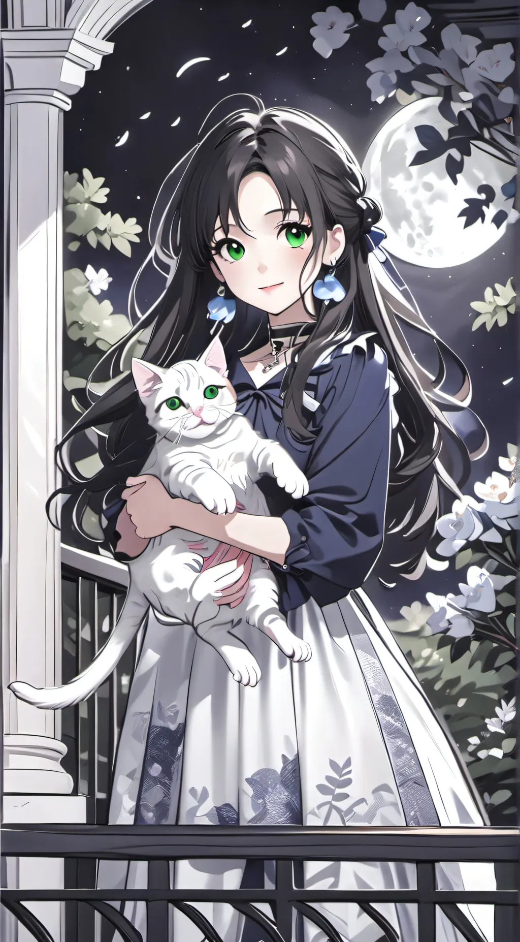 ai character: ×•Aria•× background