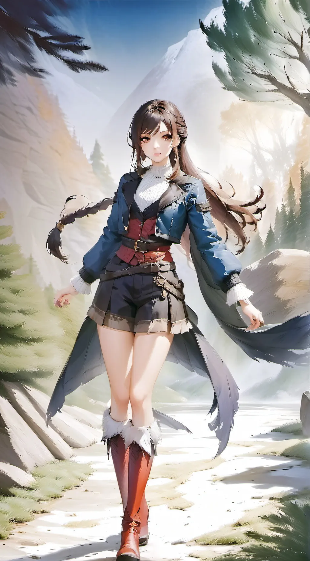 ai character: Kotengu Tamaki background