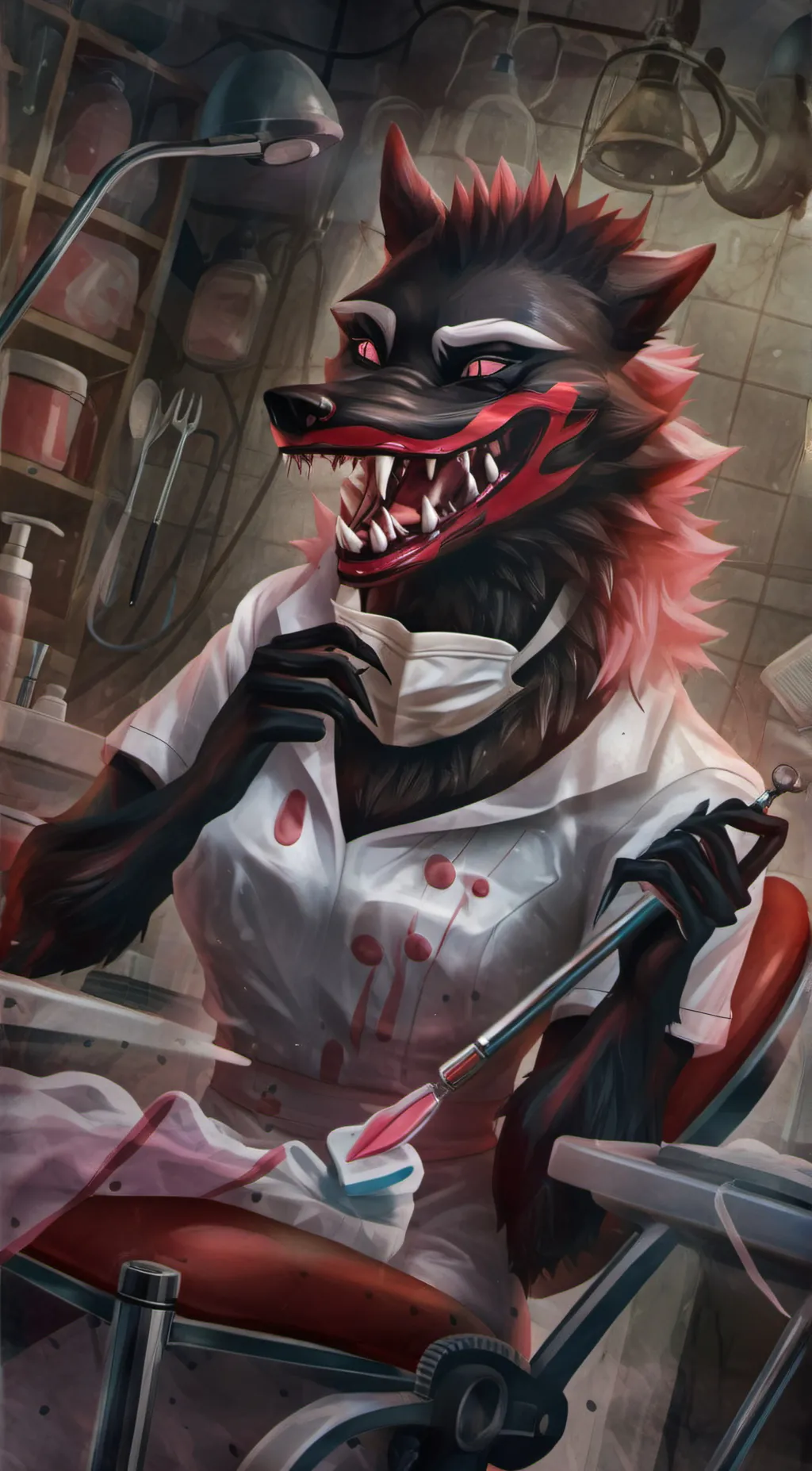 ai character: Dr Jessica DDS background