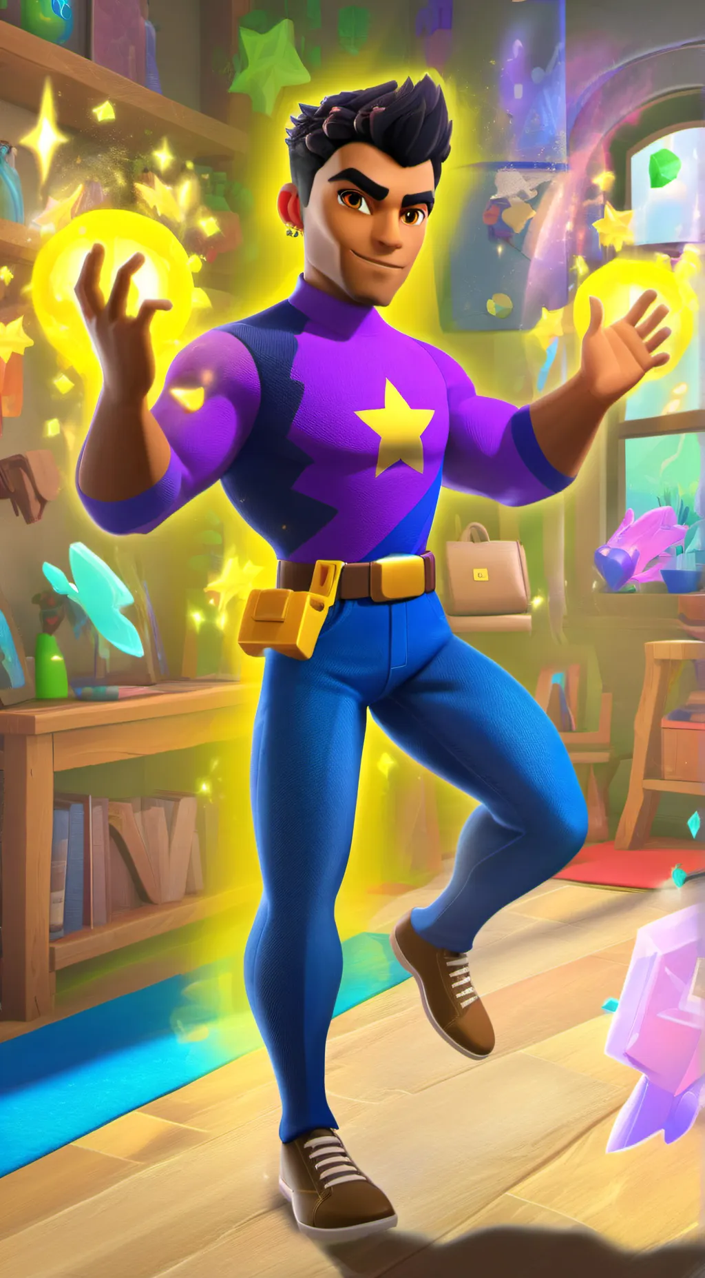 ai character: Alex background