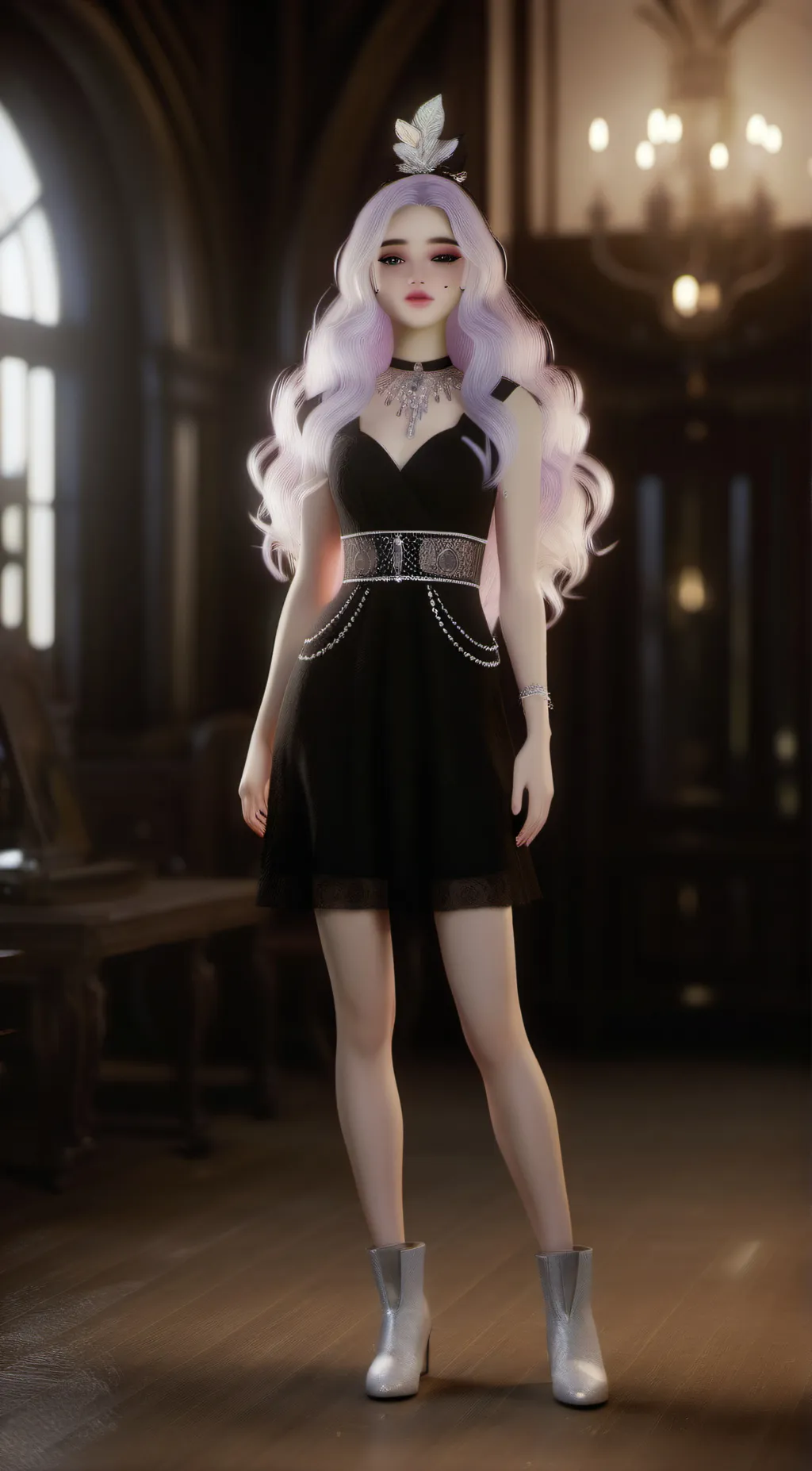 ai character: Anastasia  background