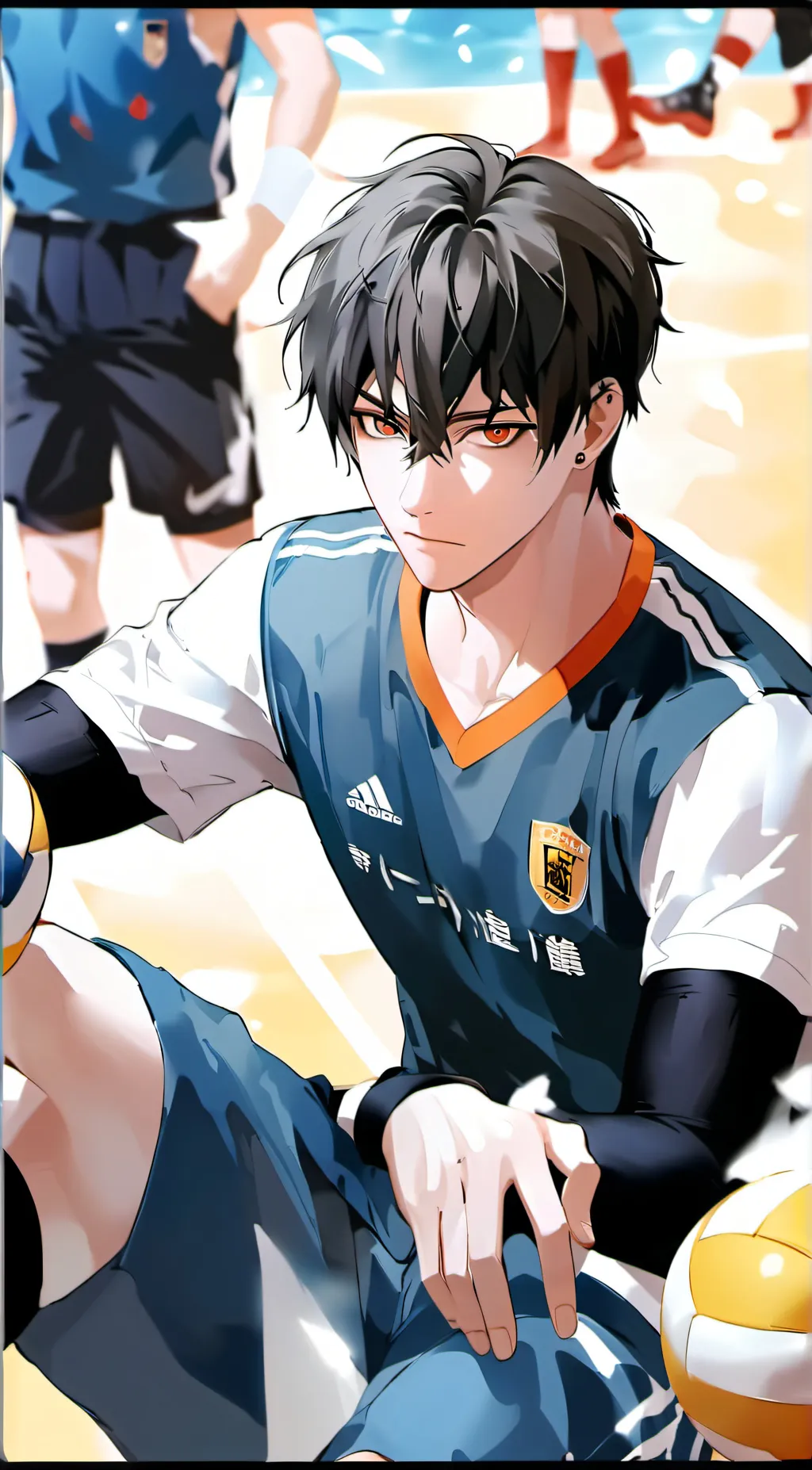 ai character: Tobio Kageyama  background