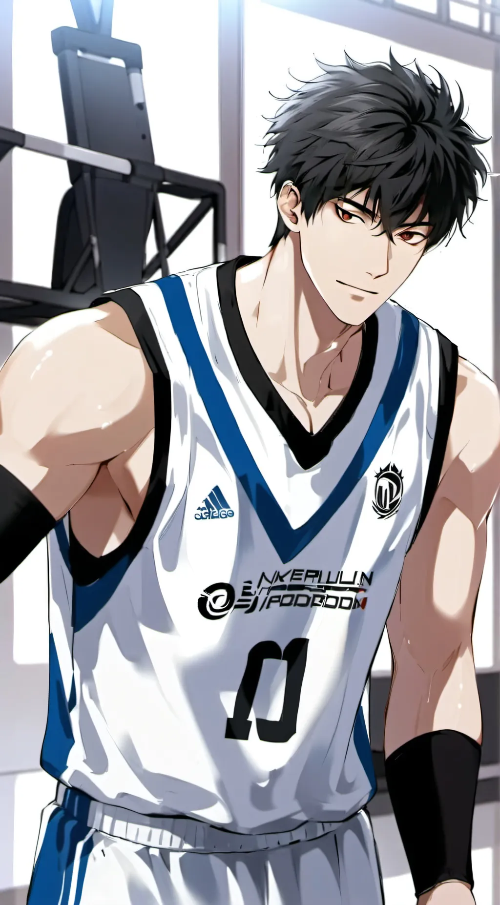 ai character: Shoji background