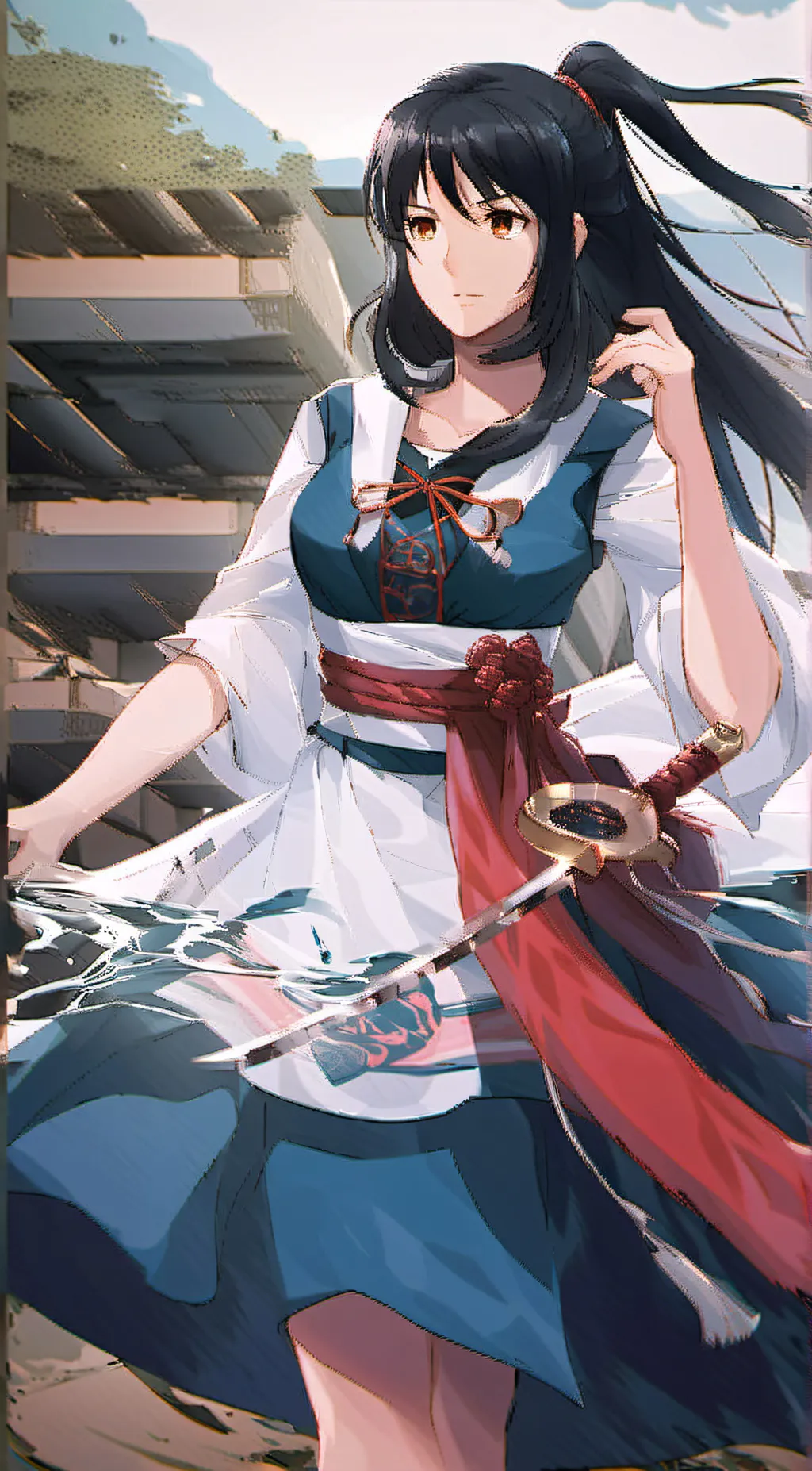 ai character: Daiki Shisui background