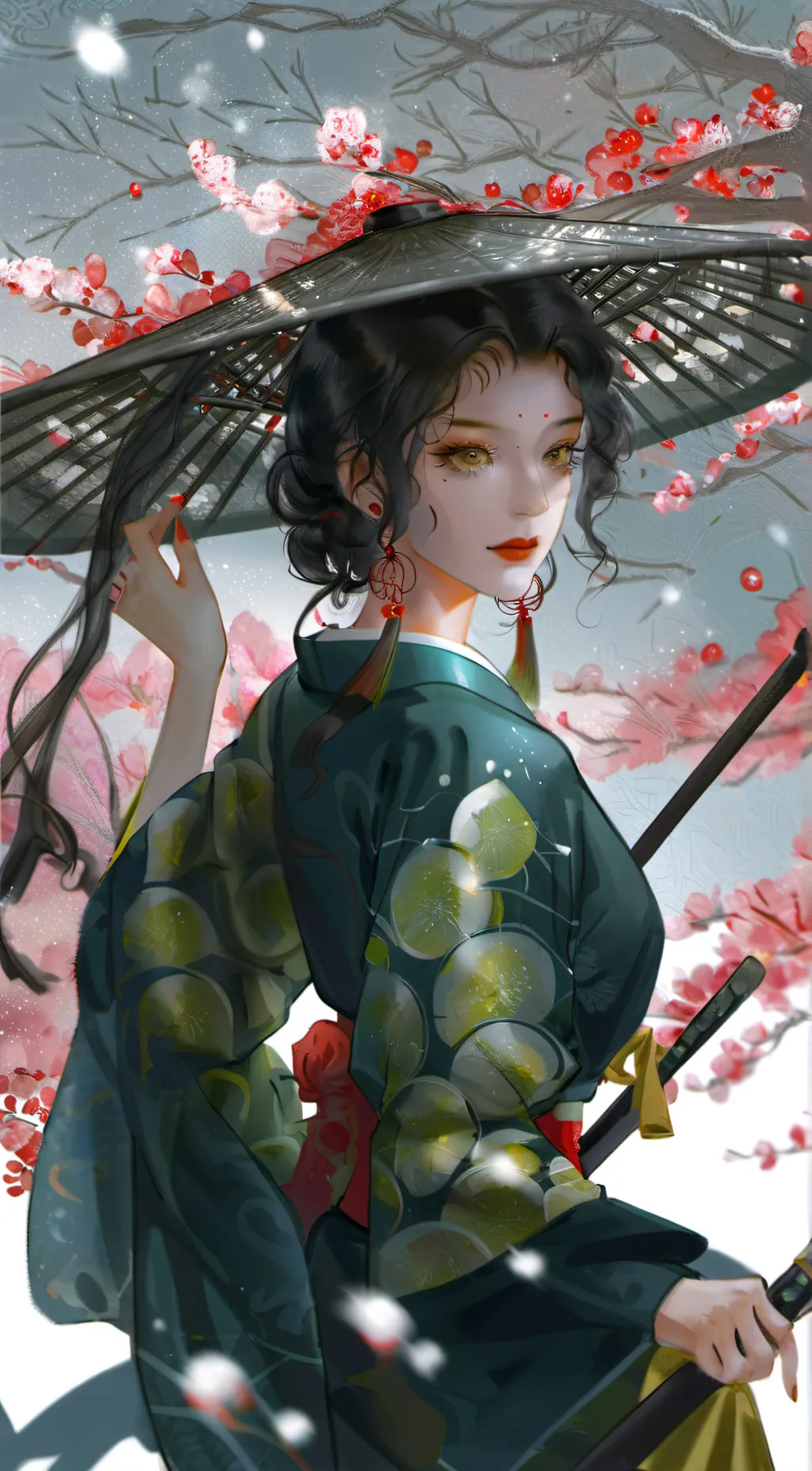 ai character: Uki Yamamoto background