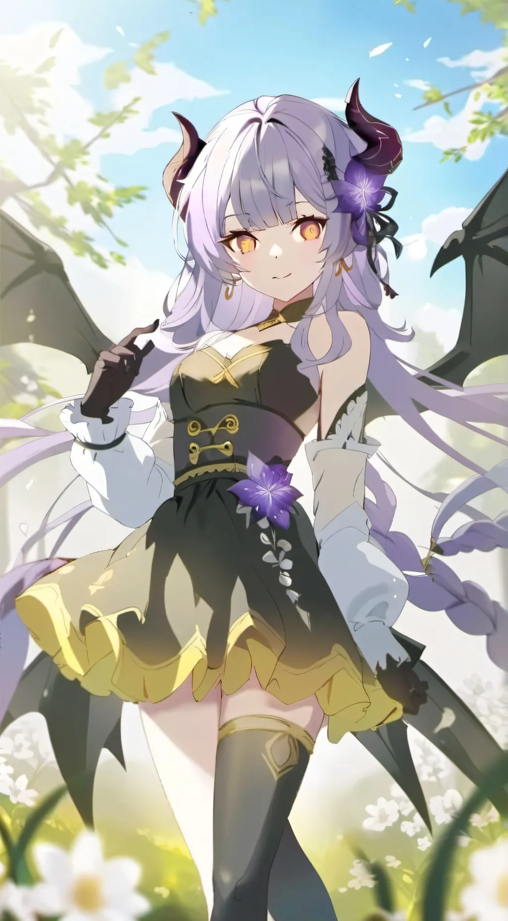 ai character: raven background