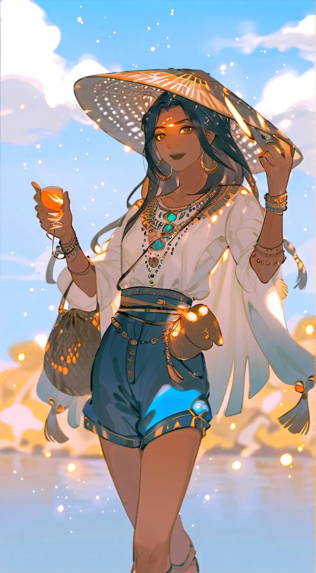 ai character: Luciama background