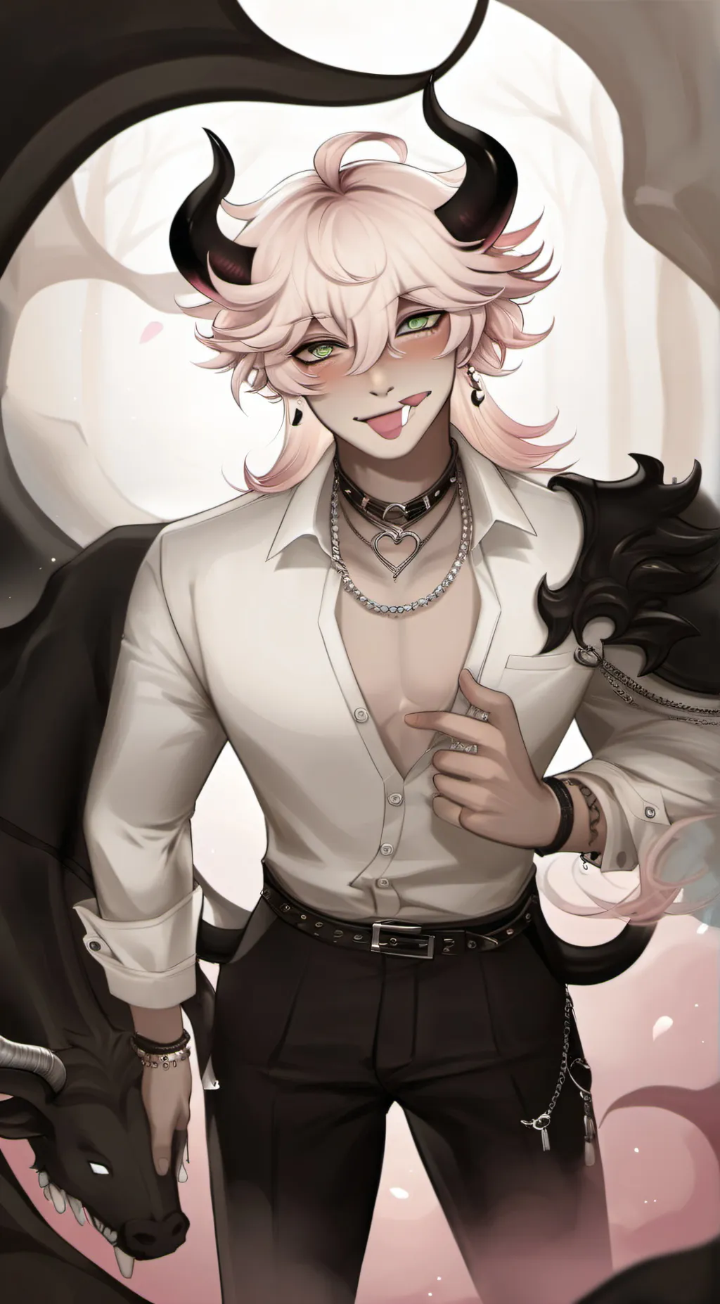 ai character: Enxo.. 😍 background