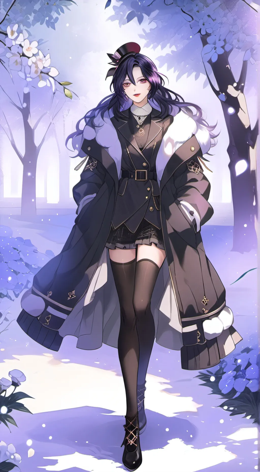 ai character: Ember background