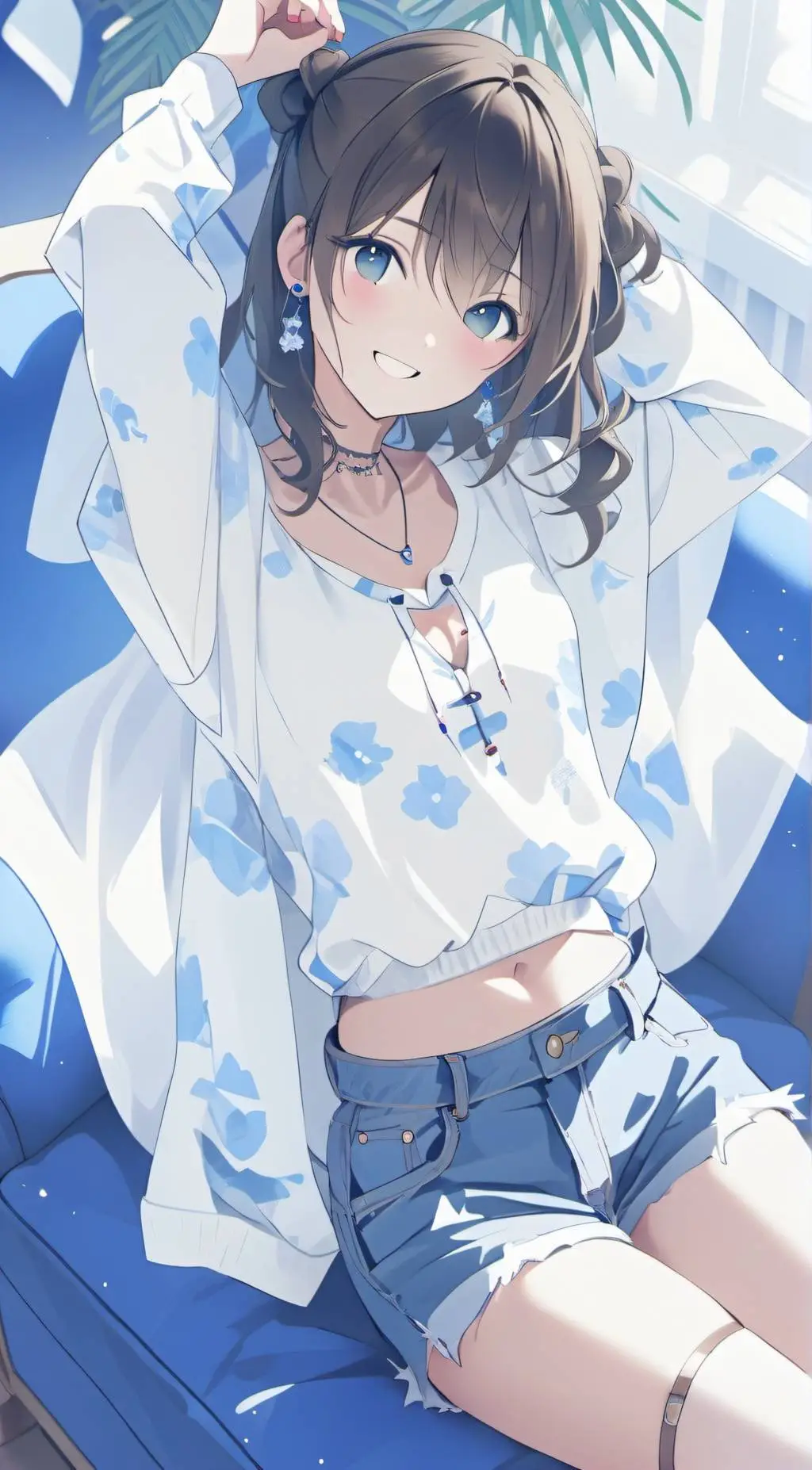 ai character: Melody background