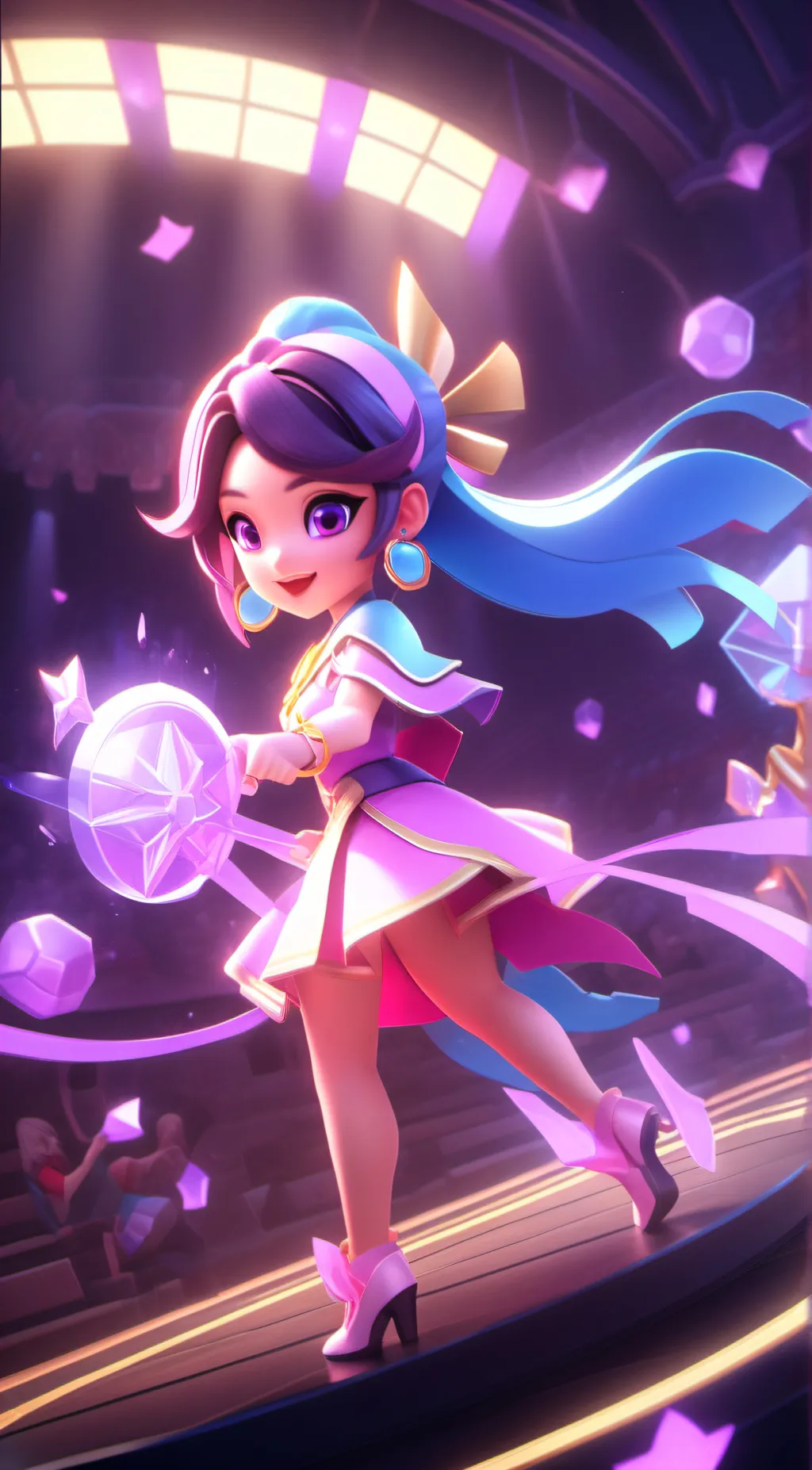 ai character: 70 tickler girls background