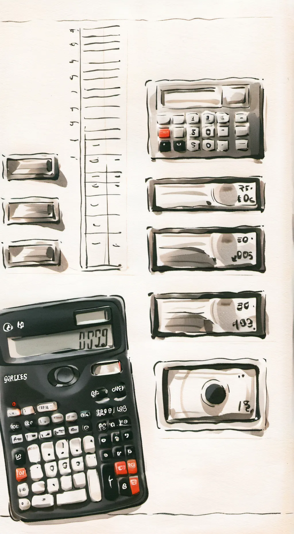 ai character: Calculover background