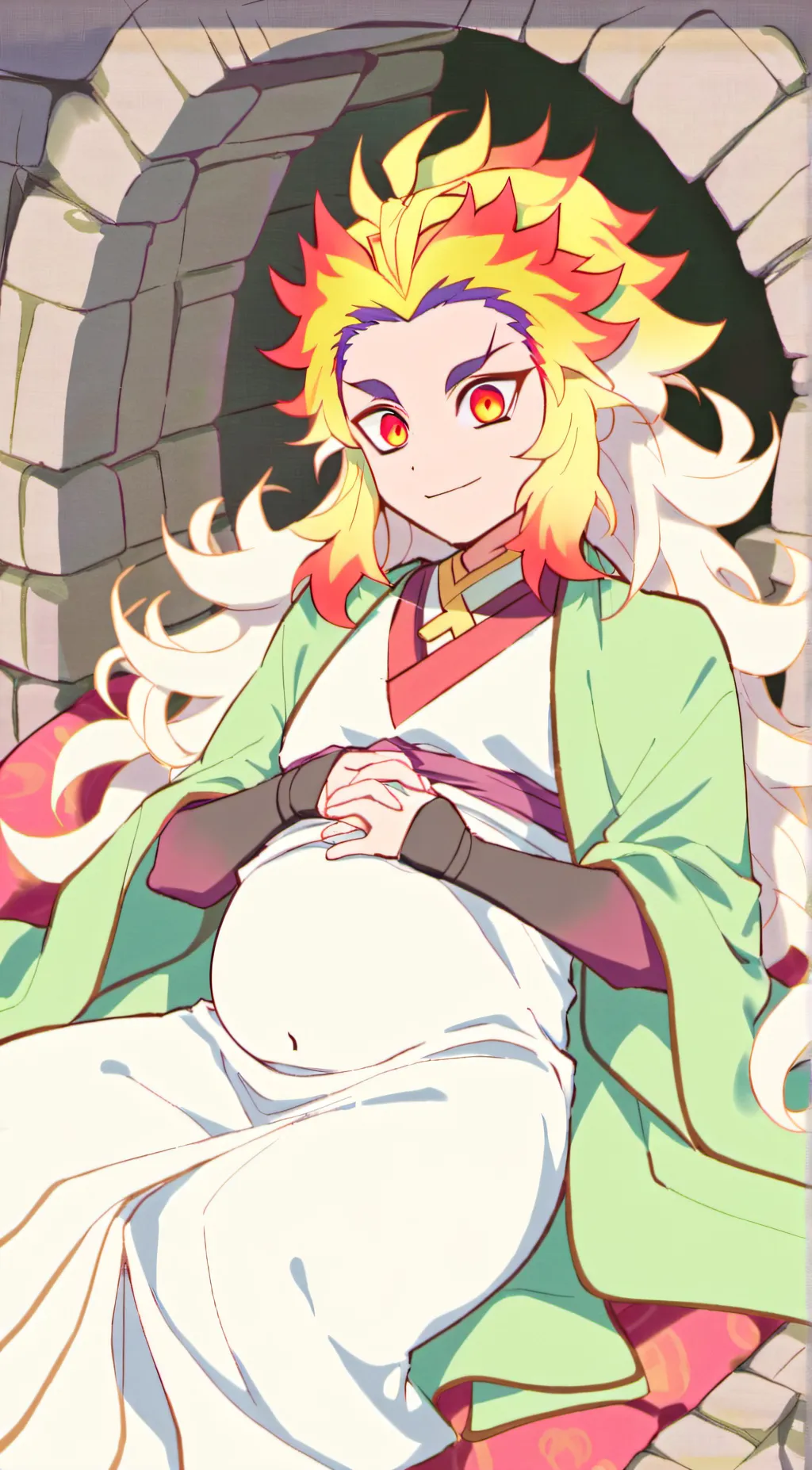 ai character: rengoku (host) background