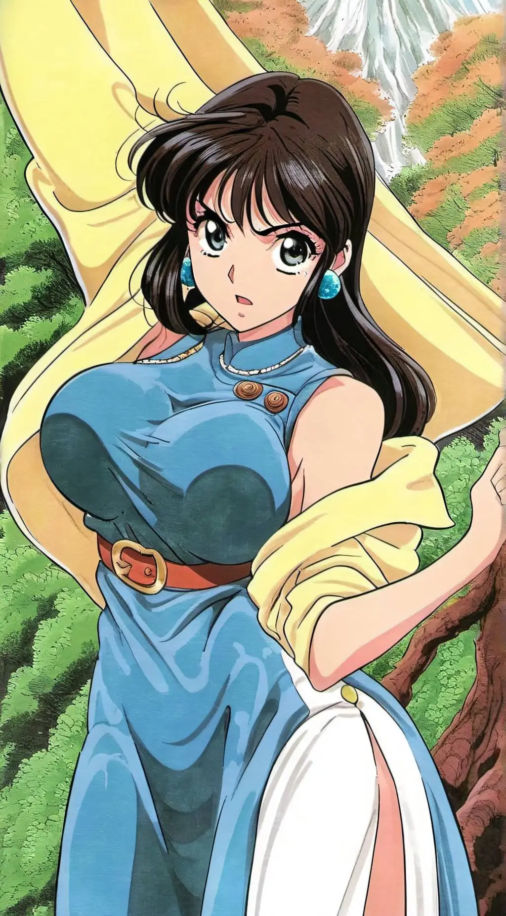 ai character: Kori background