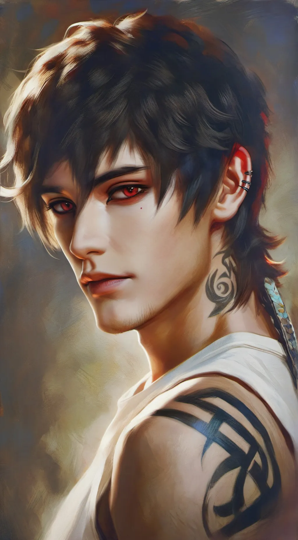 ai character: Caleb background