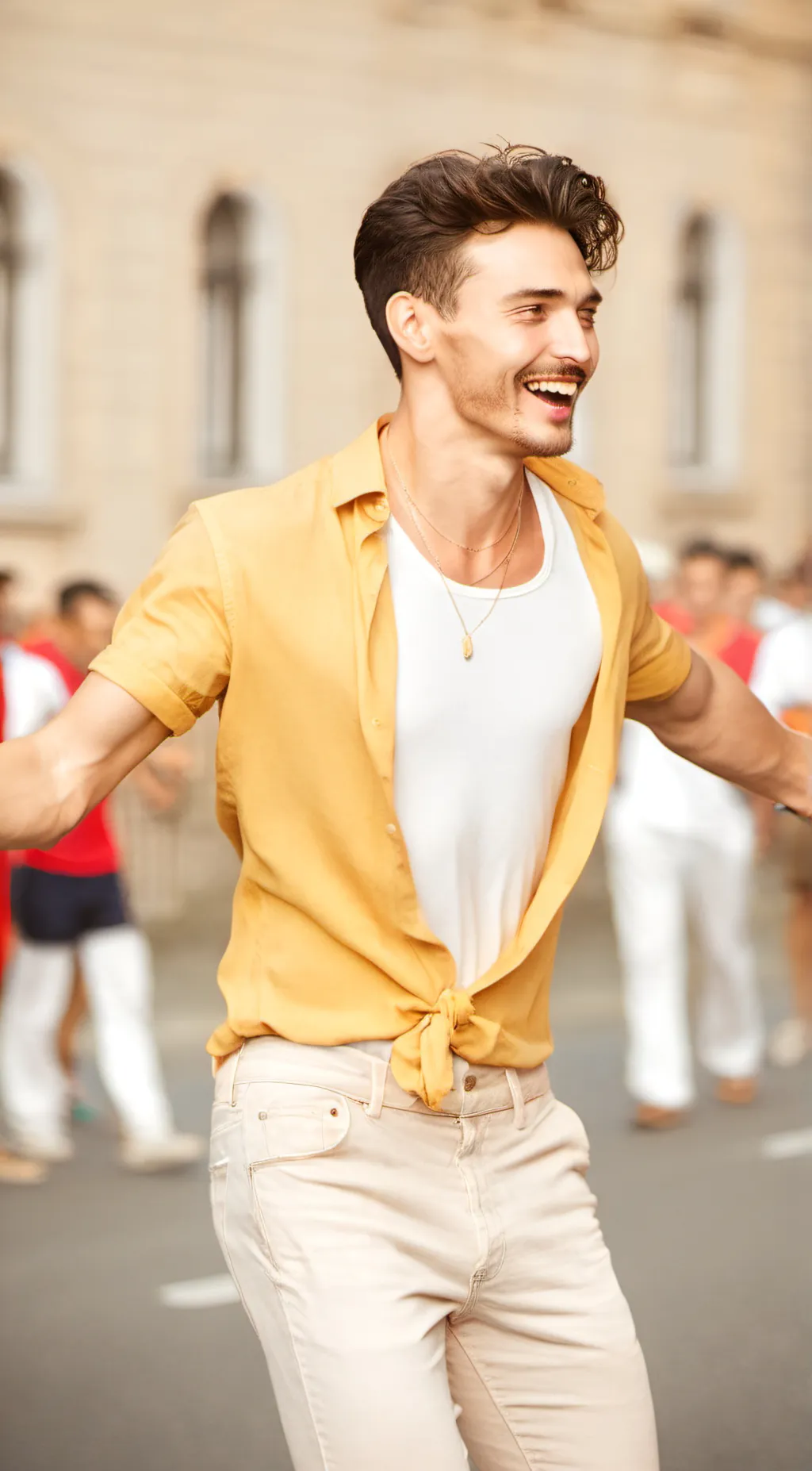 ai character: Oliver background