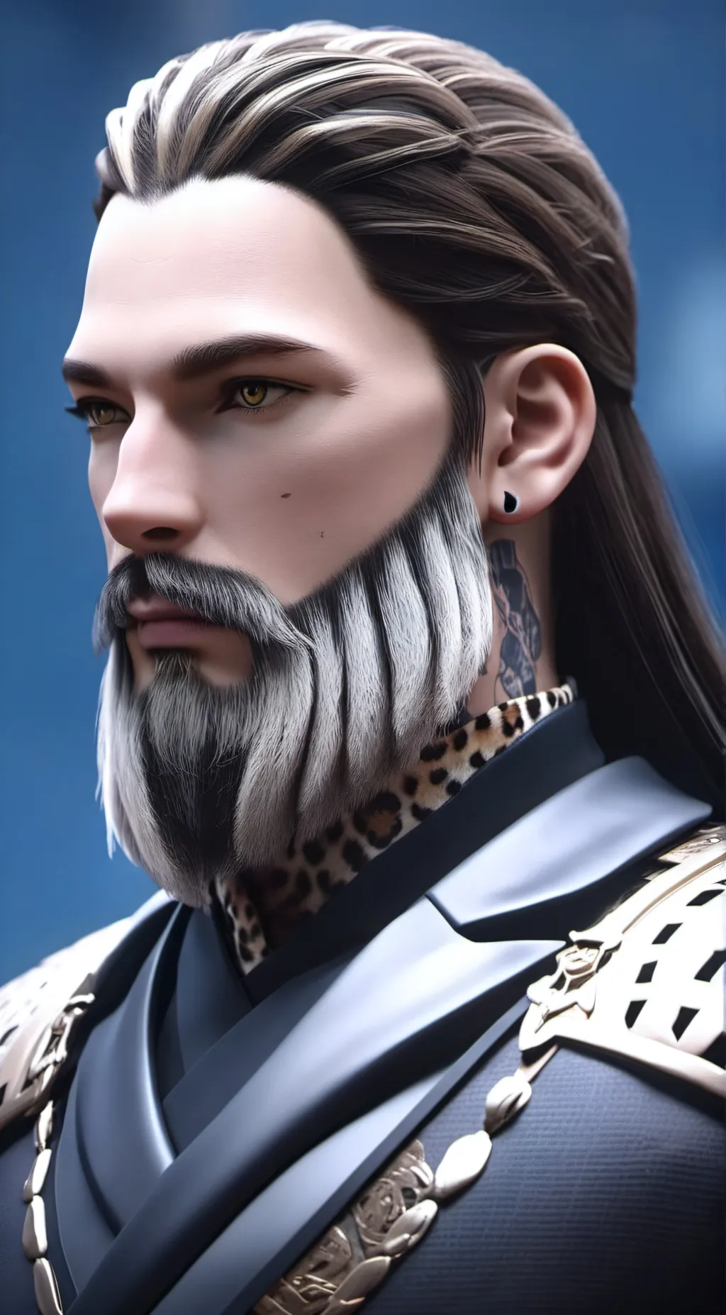 ai character: leopard ll background