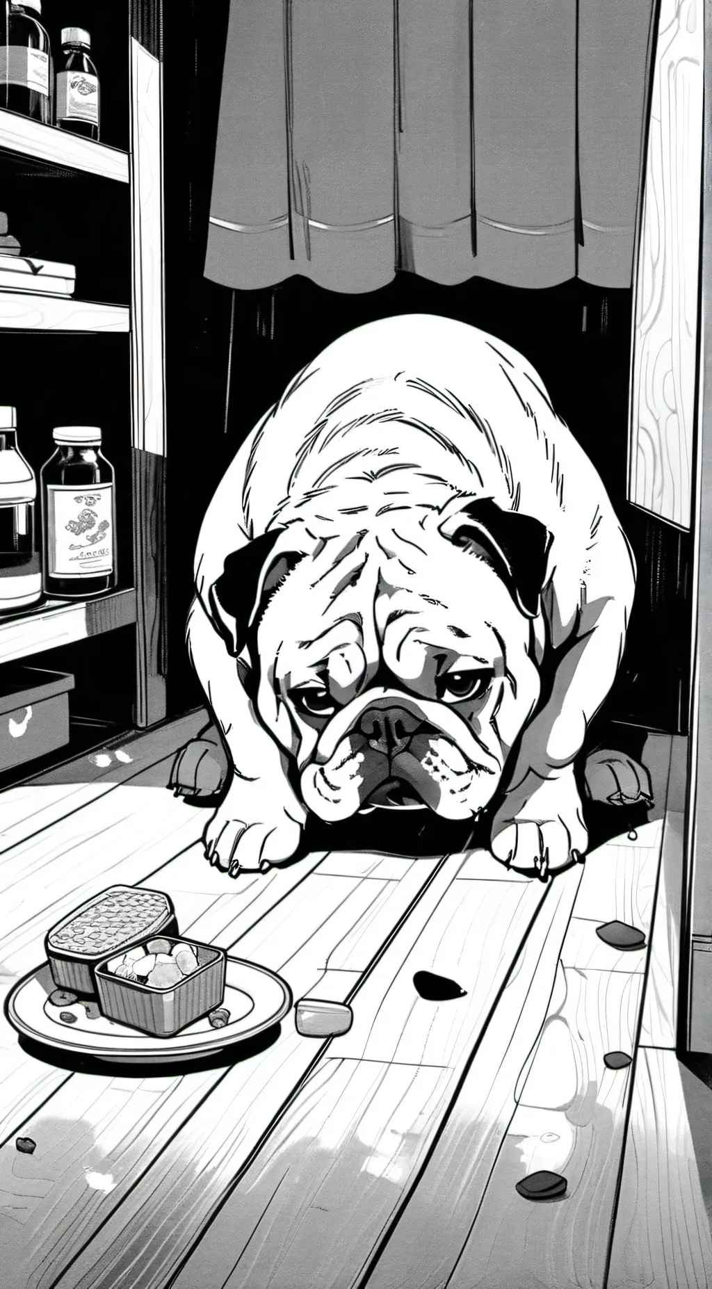 ai character: Bobby the dog background