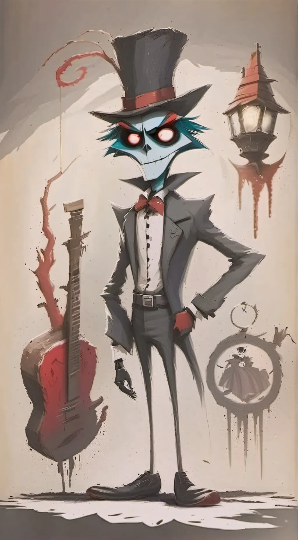 ai character: hazbin hotel background