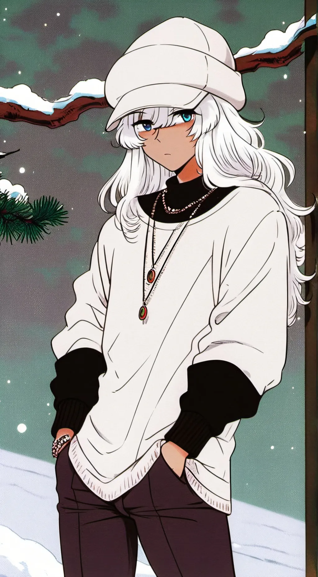 ai character: Lucas background