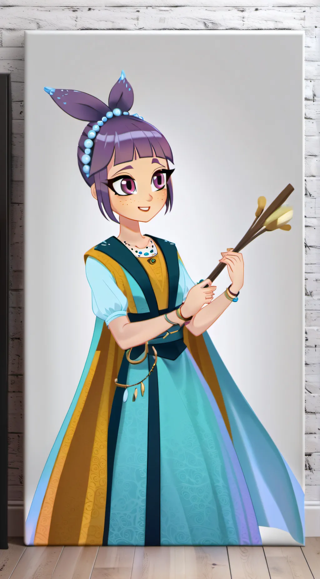 ai character: Sour sweet 1 background