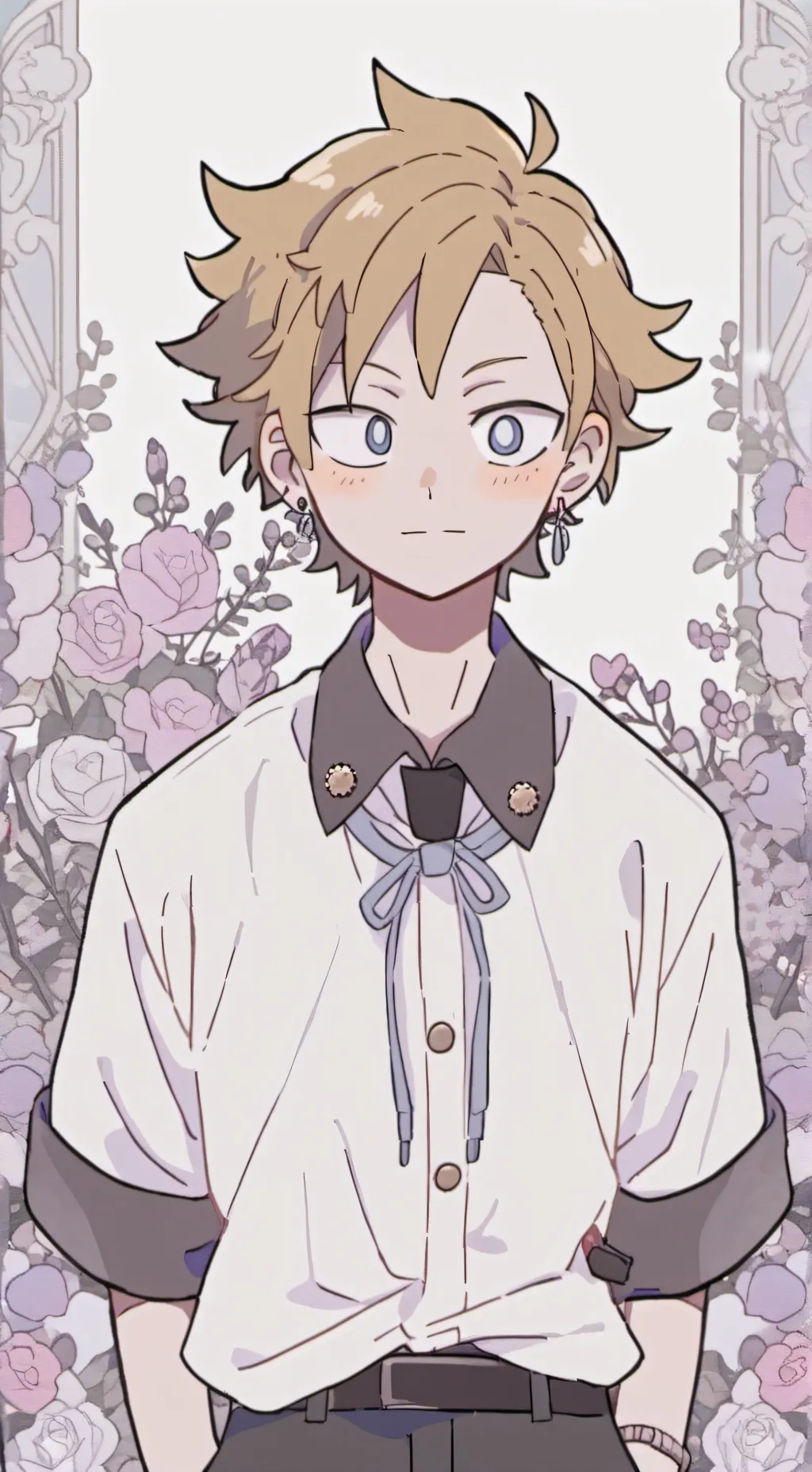 ai character: MHA new student background