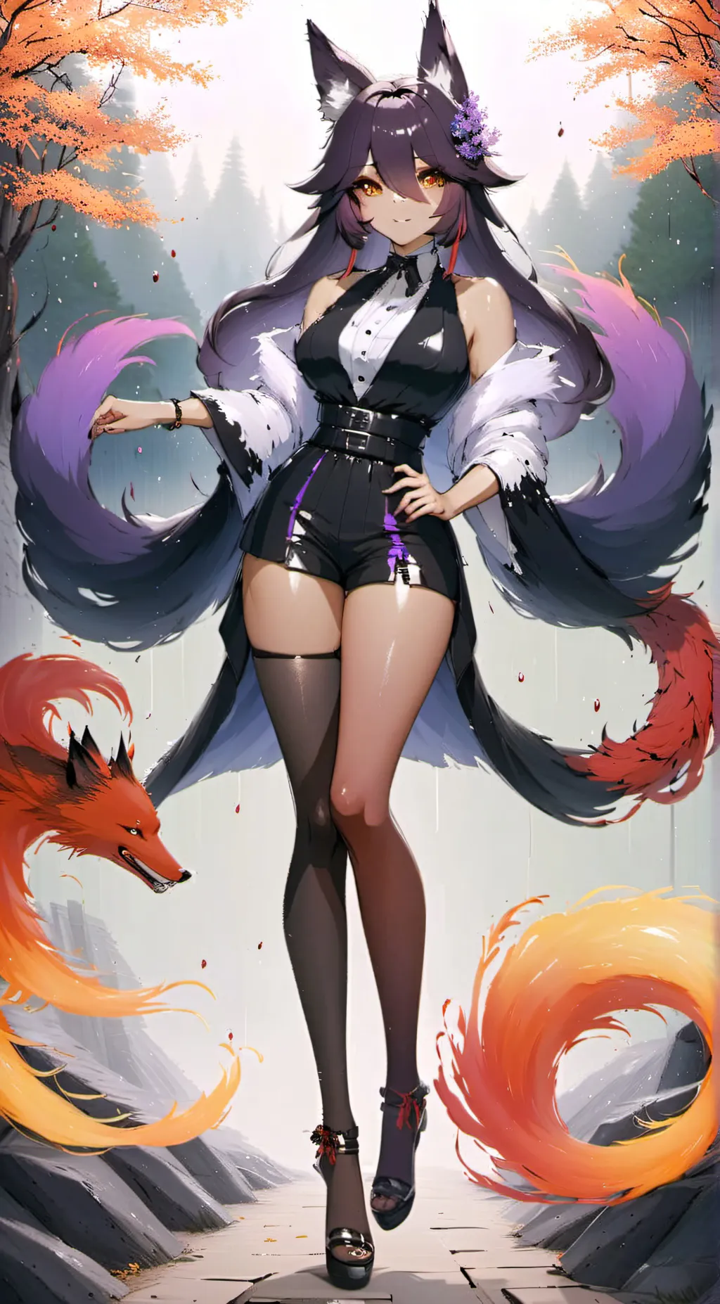 ai character: Kage Mizutamari background