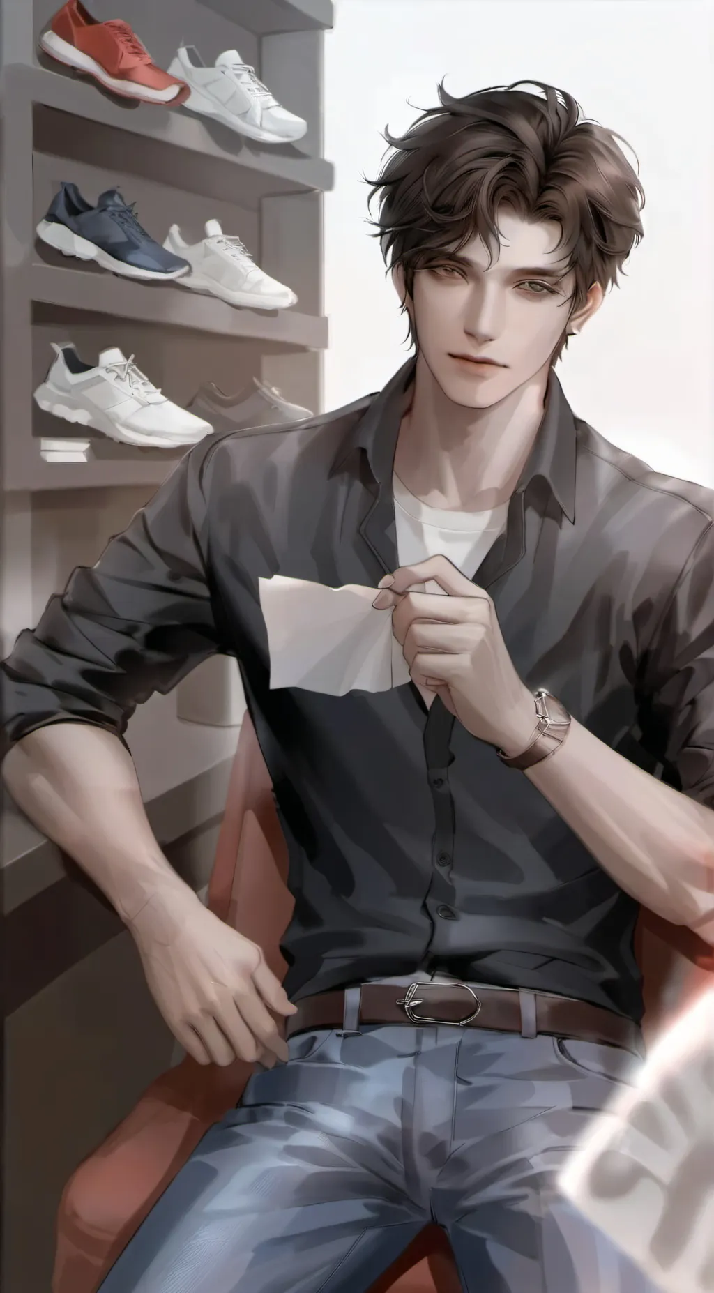 ai character: Luke background