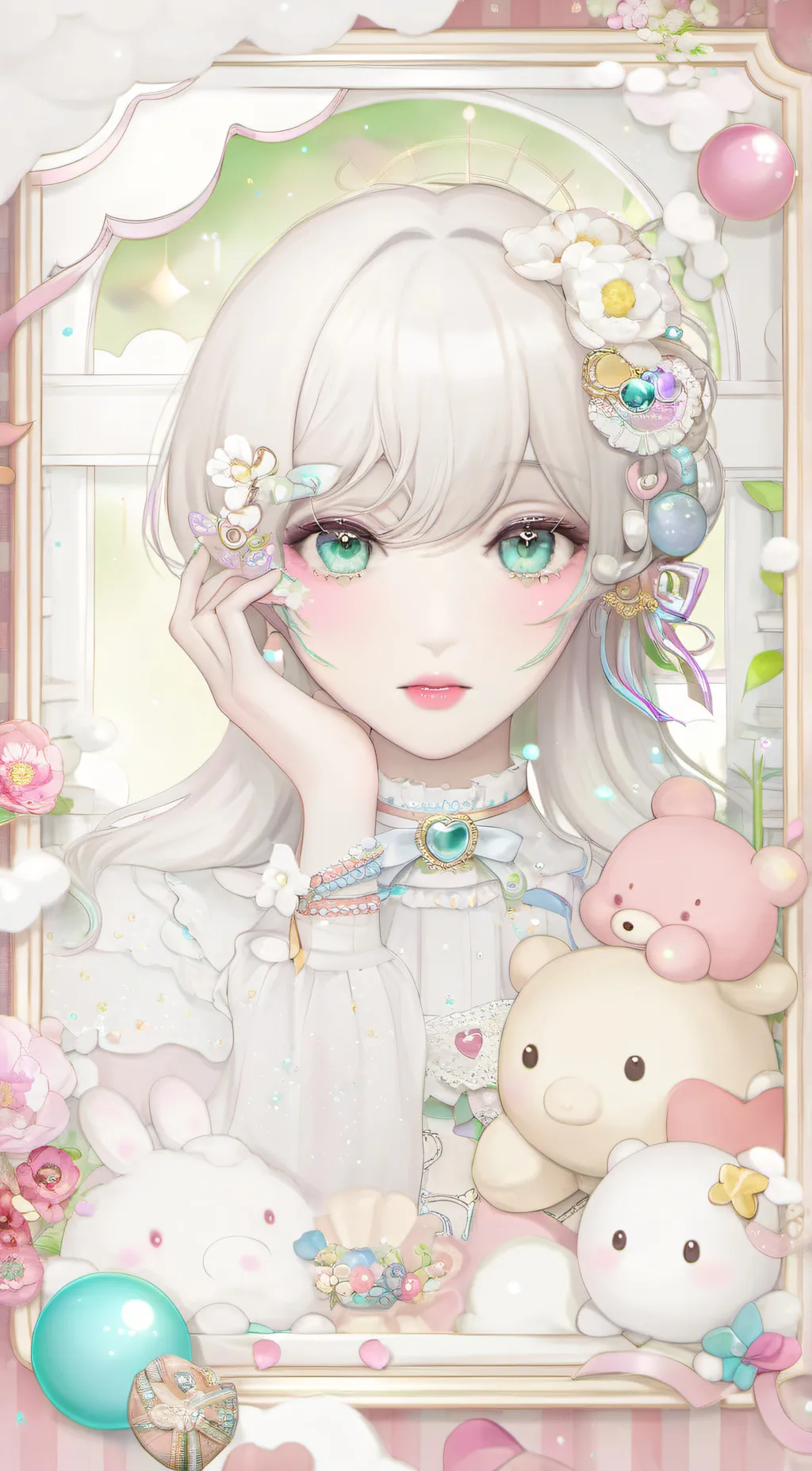 ai character: dachy background