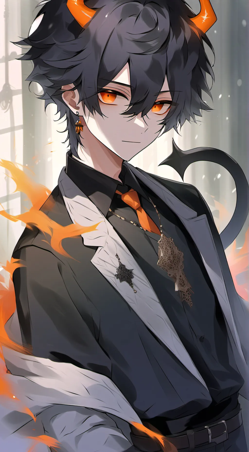 ai character: Black hole human background