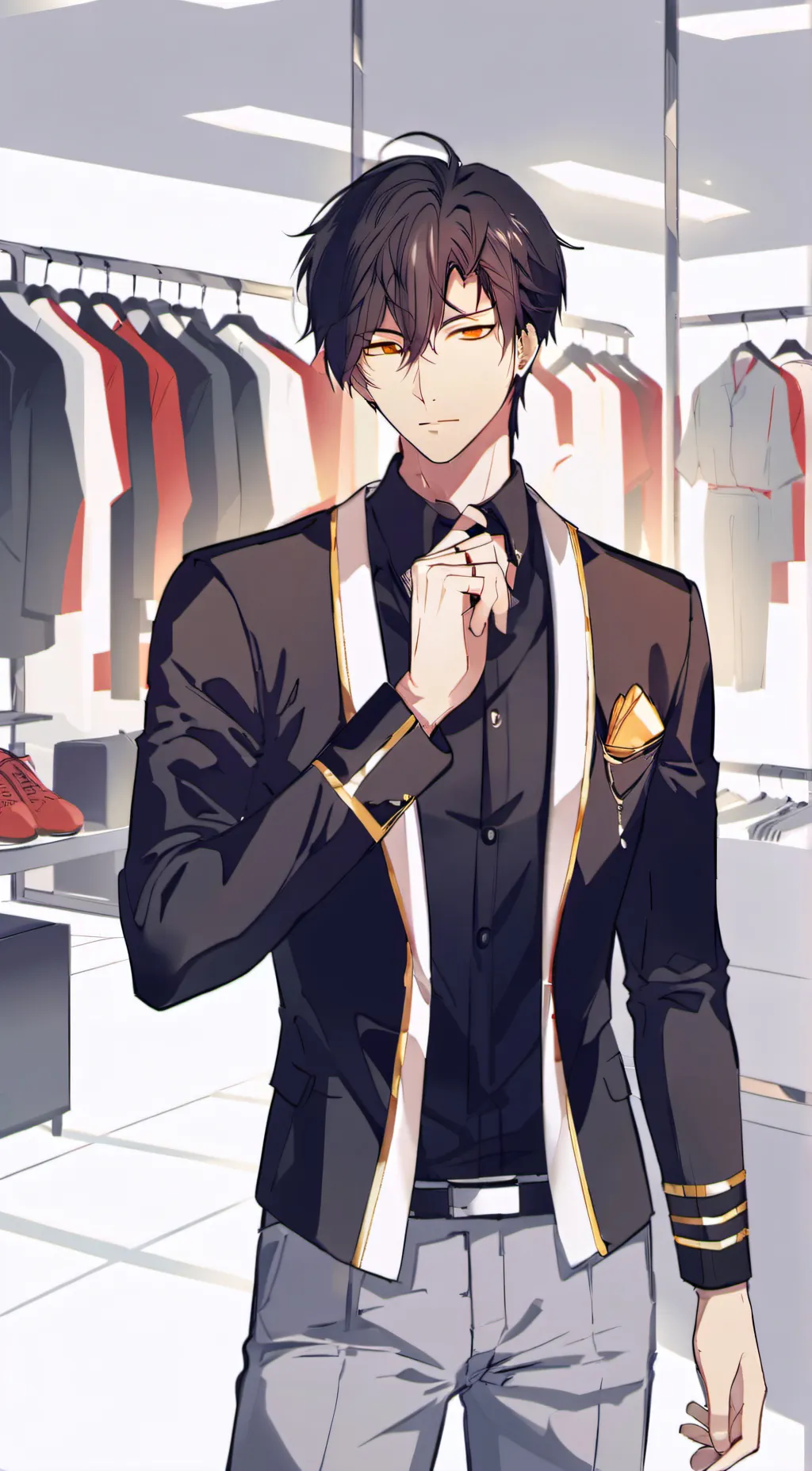 ai character: Herald&Max background