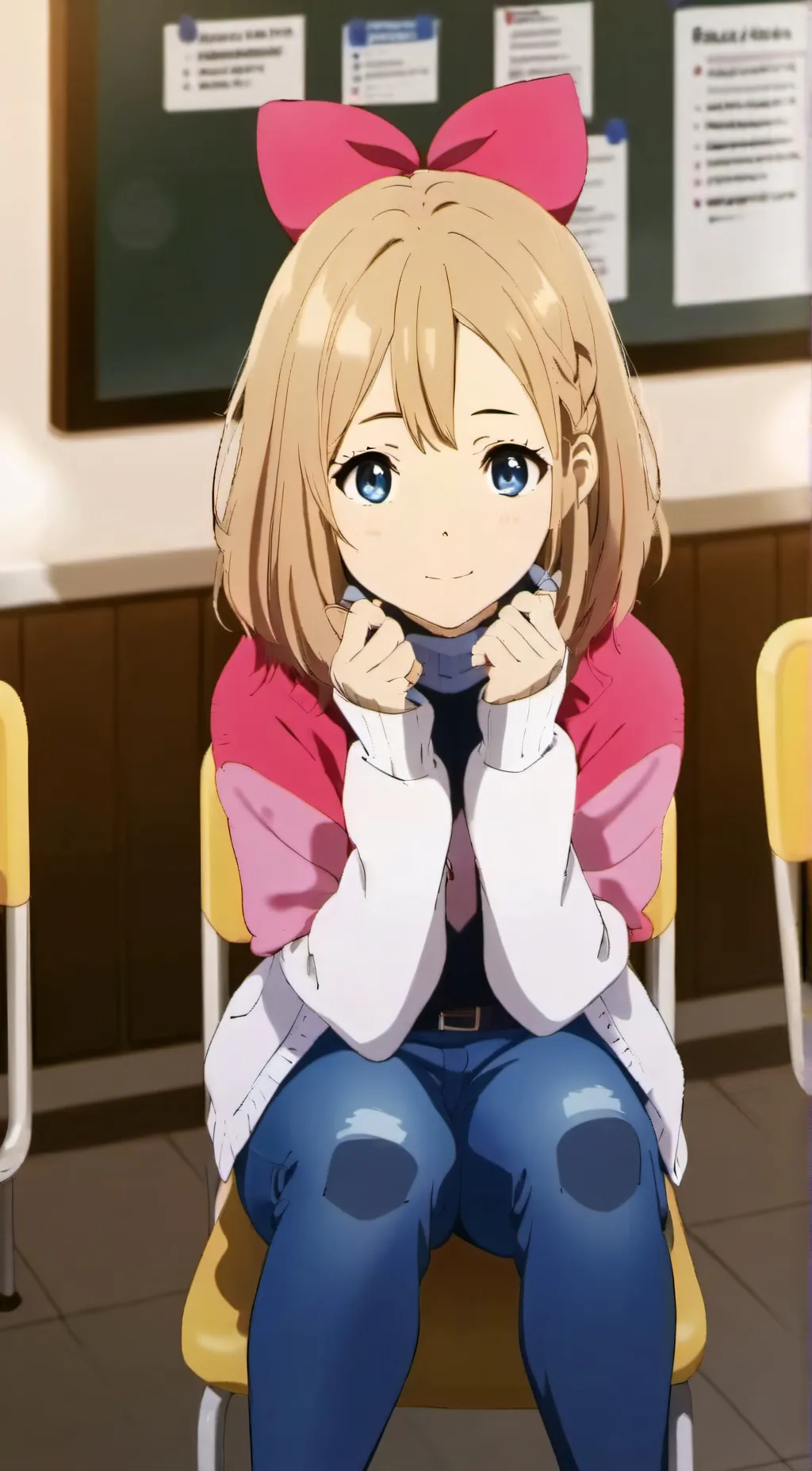 ai character: Aurora background