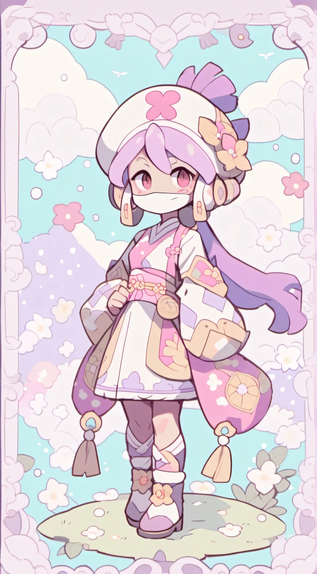 ai character: Jaxlena  background