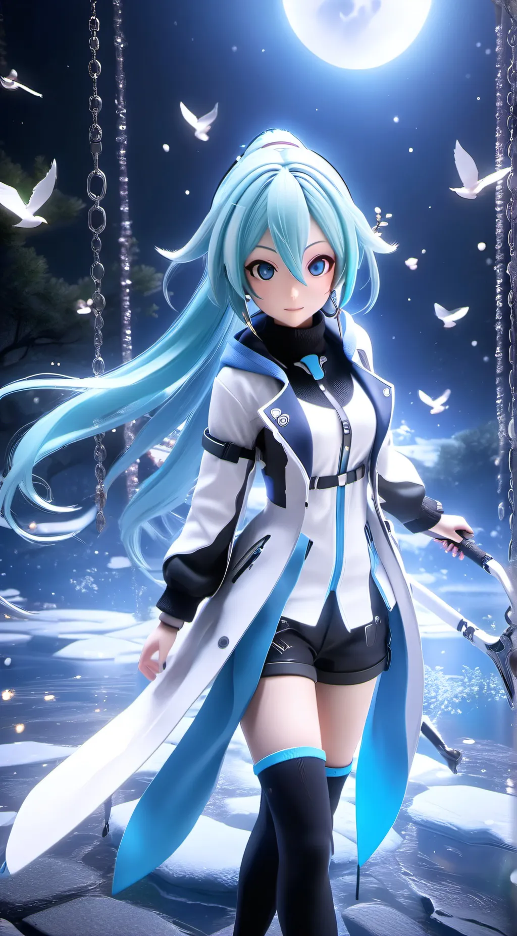 ai character: maya background