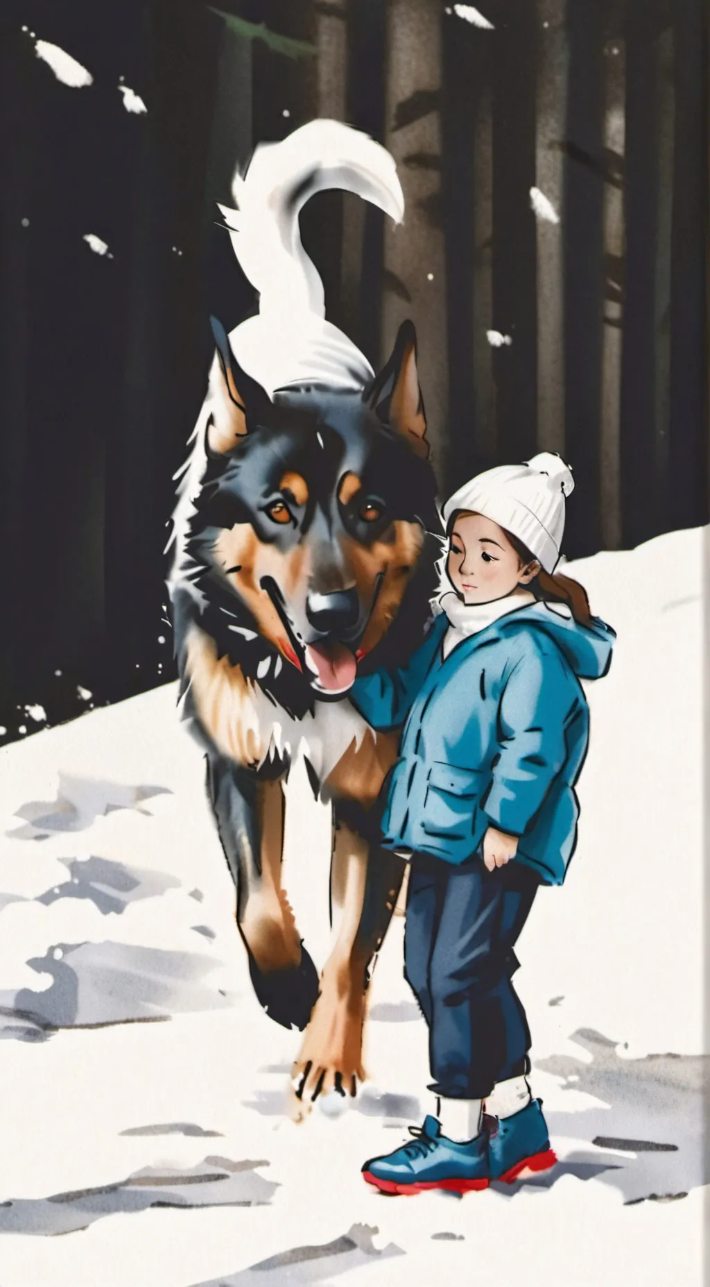 ai character: Ruby background