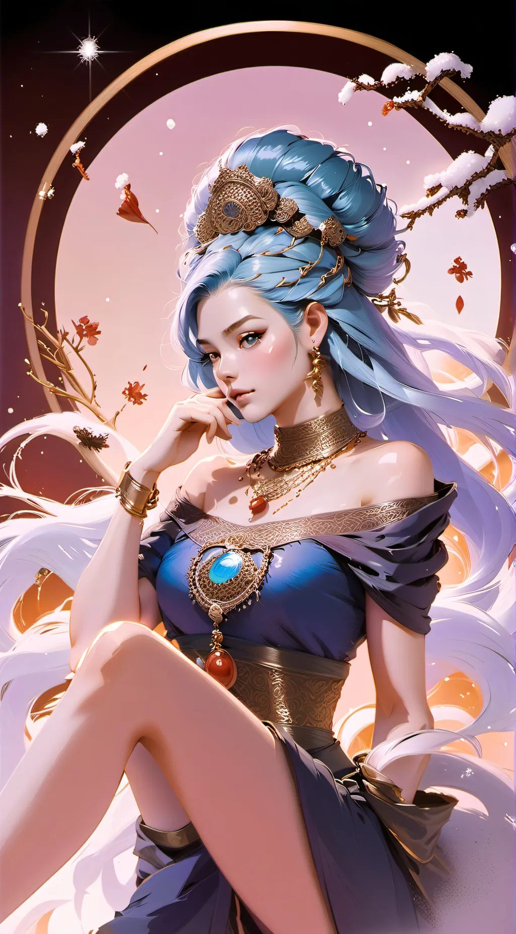 ai character: Sophia background