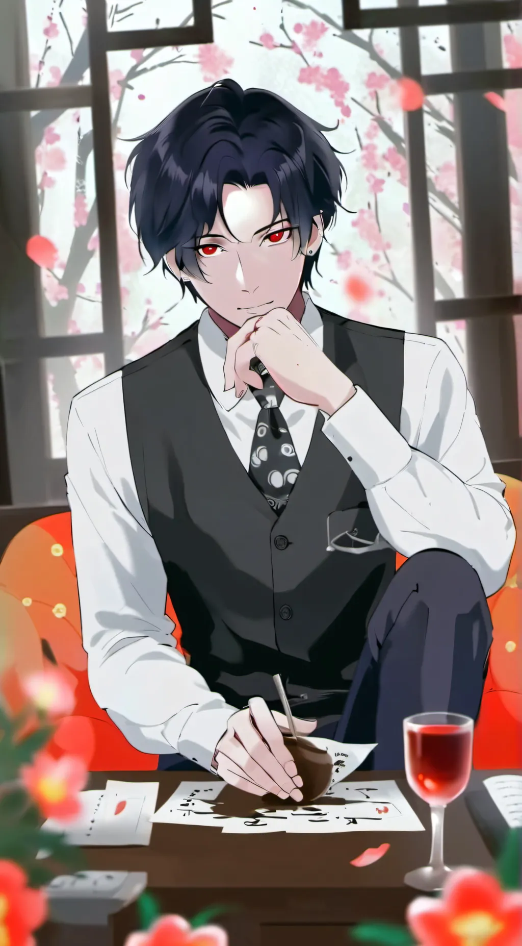 ai character: Magnus background