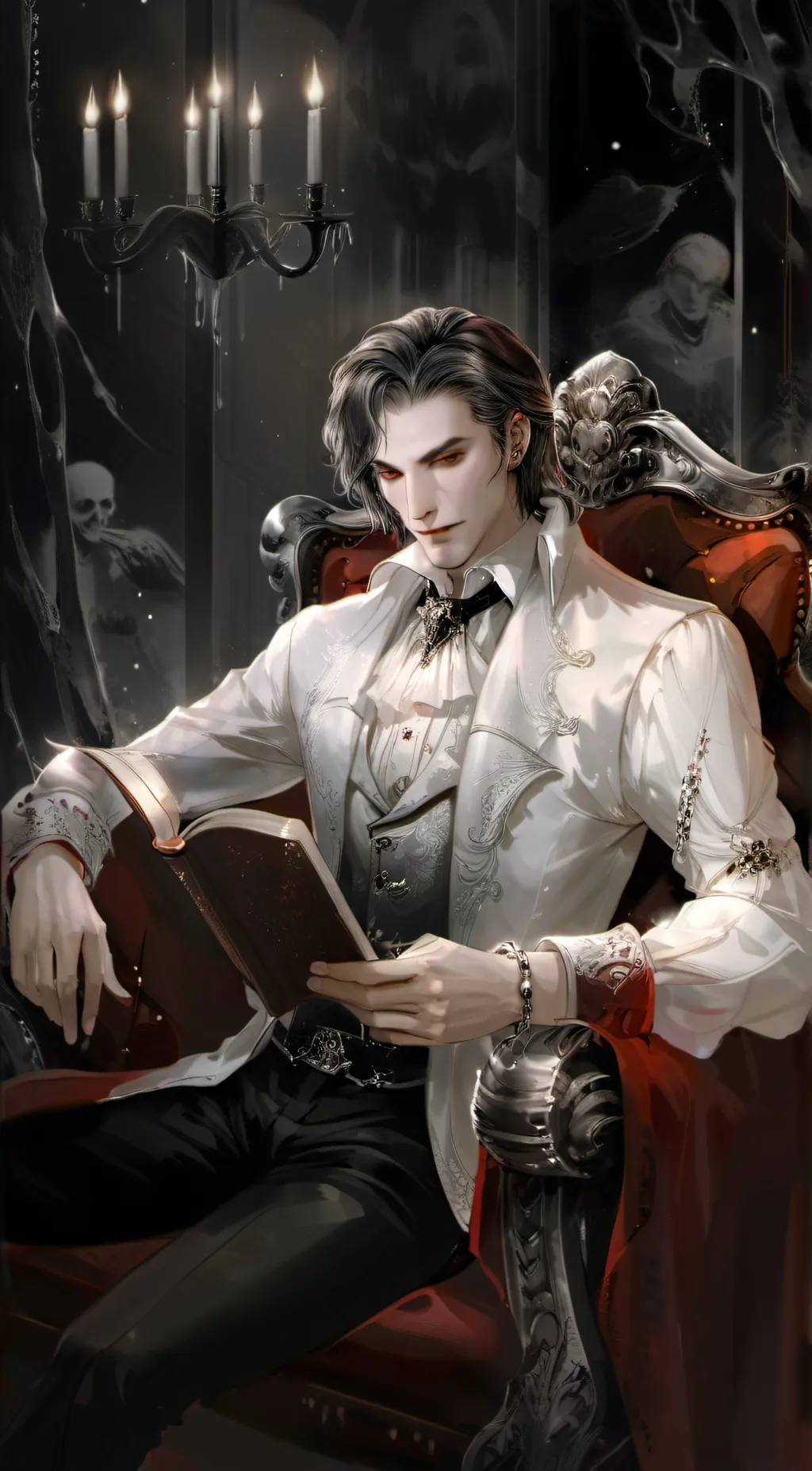 ai character: Maxwell background