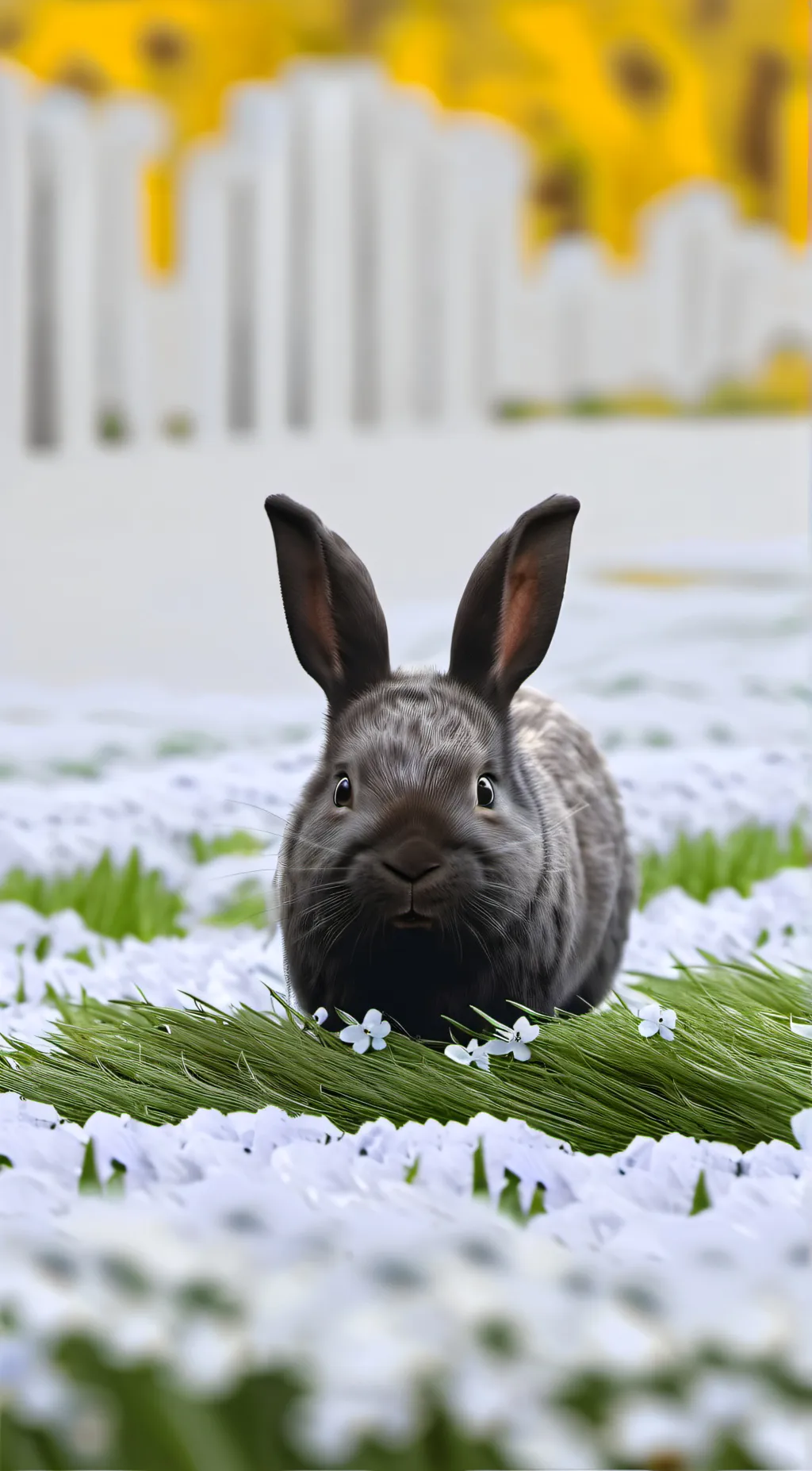 ai character: Grass background