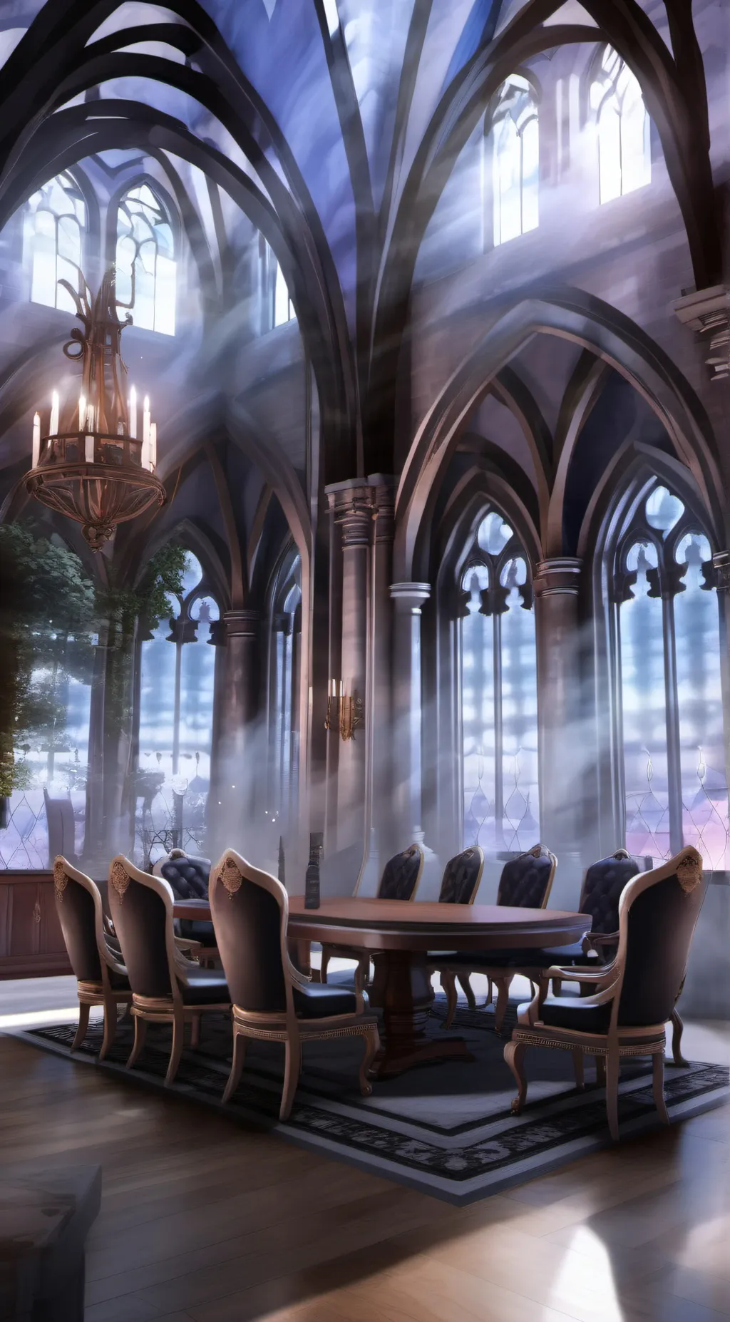 ai character: overlord meeting background