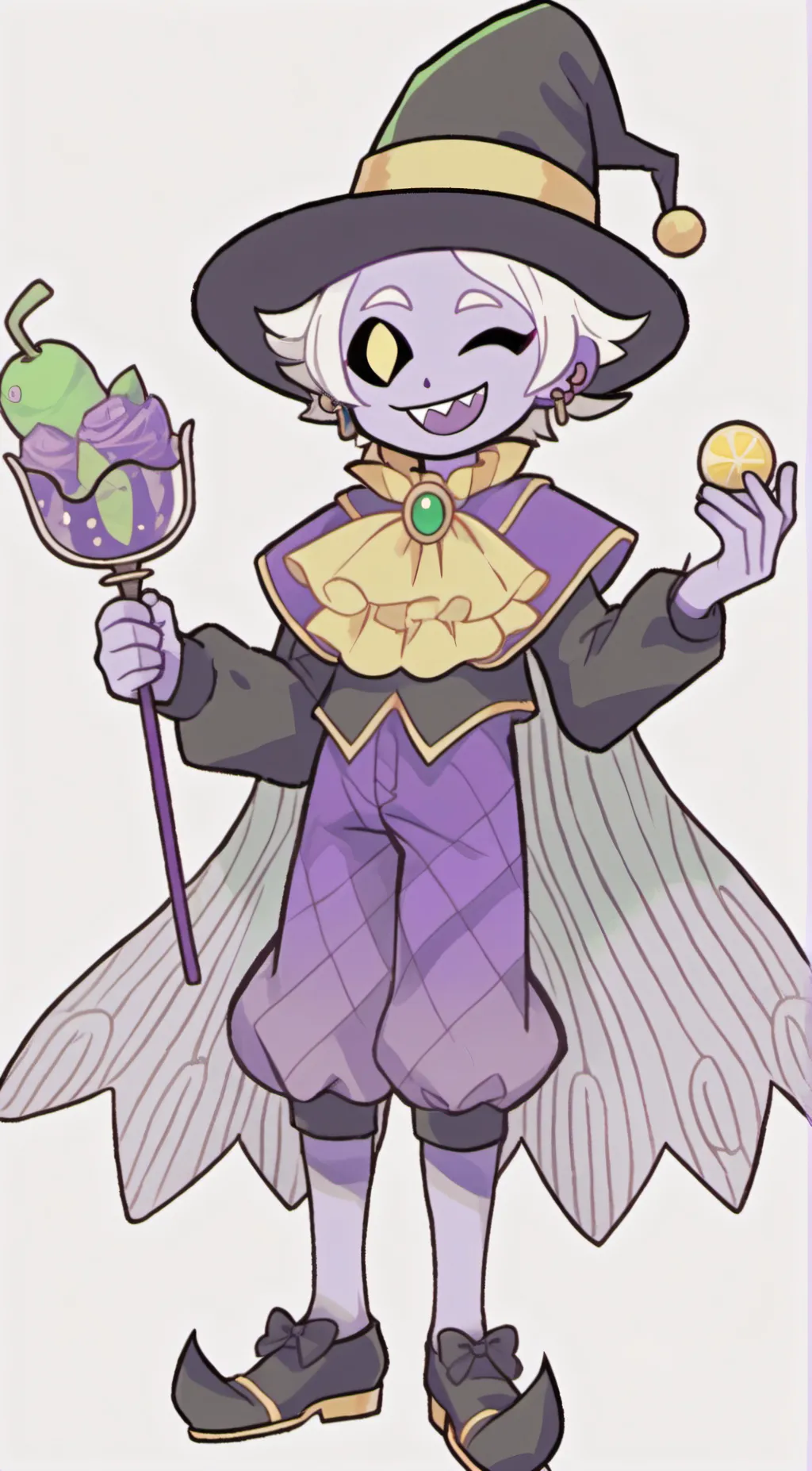 ai character: Jevil background