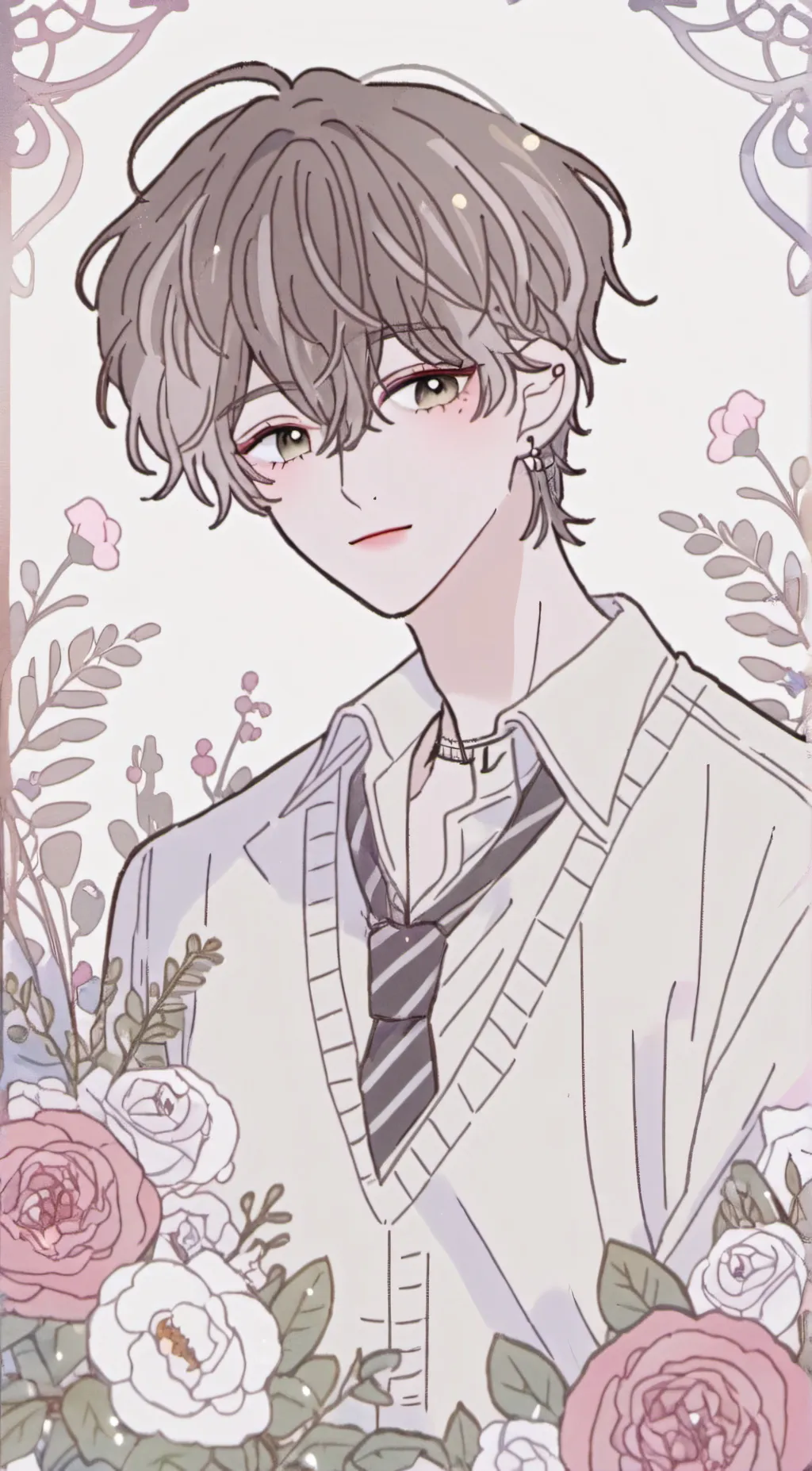 ai character: Noel background