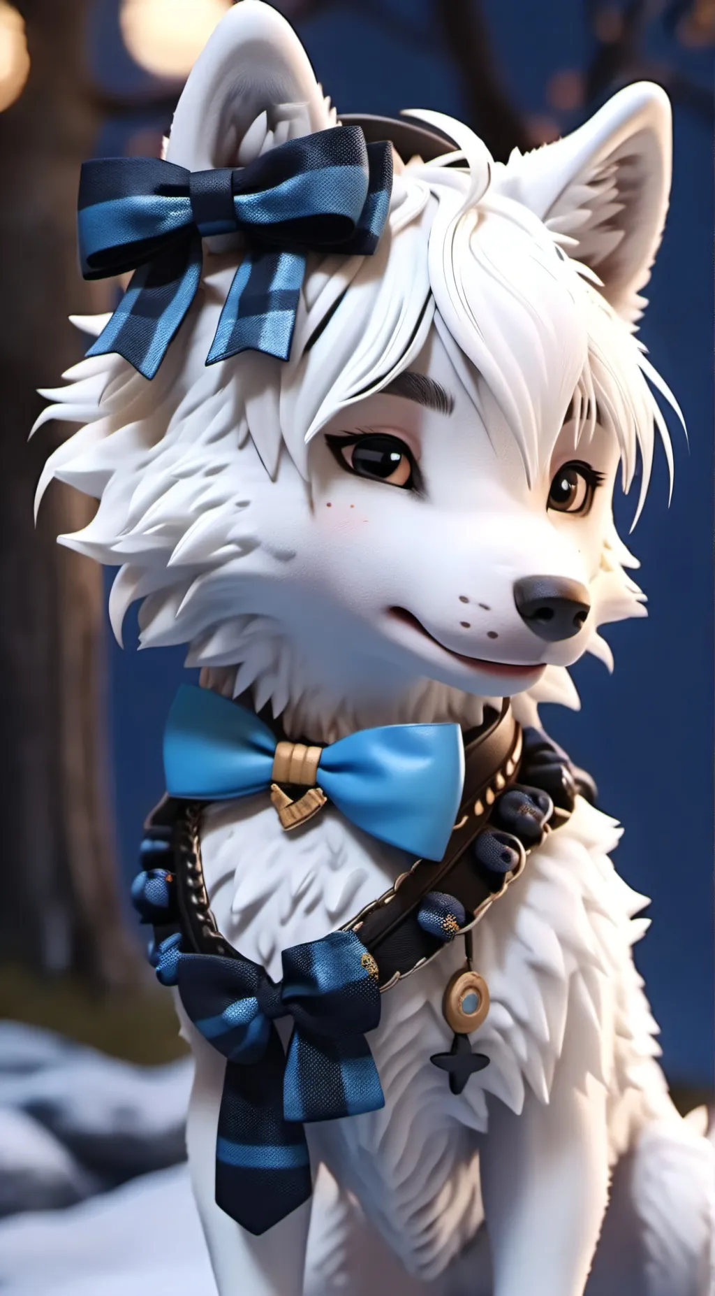 ai character: Tisha background