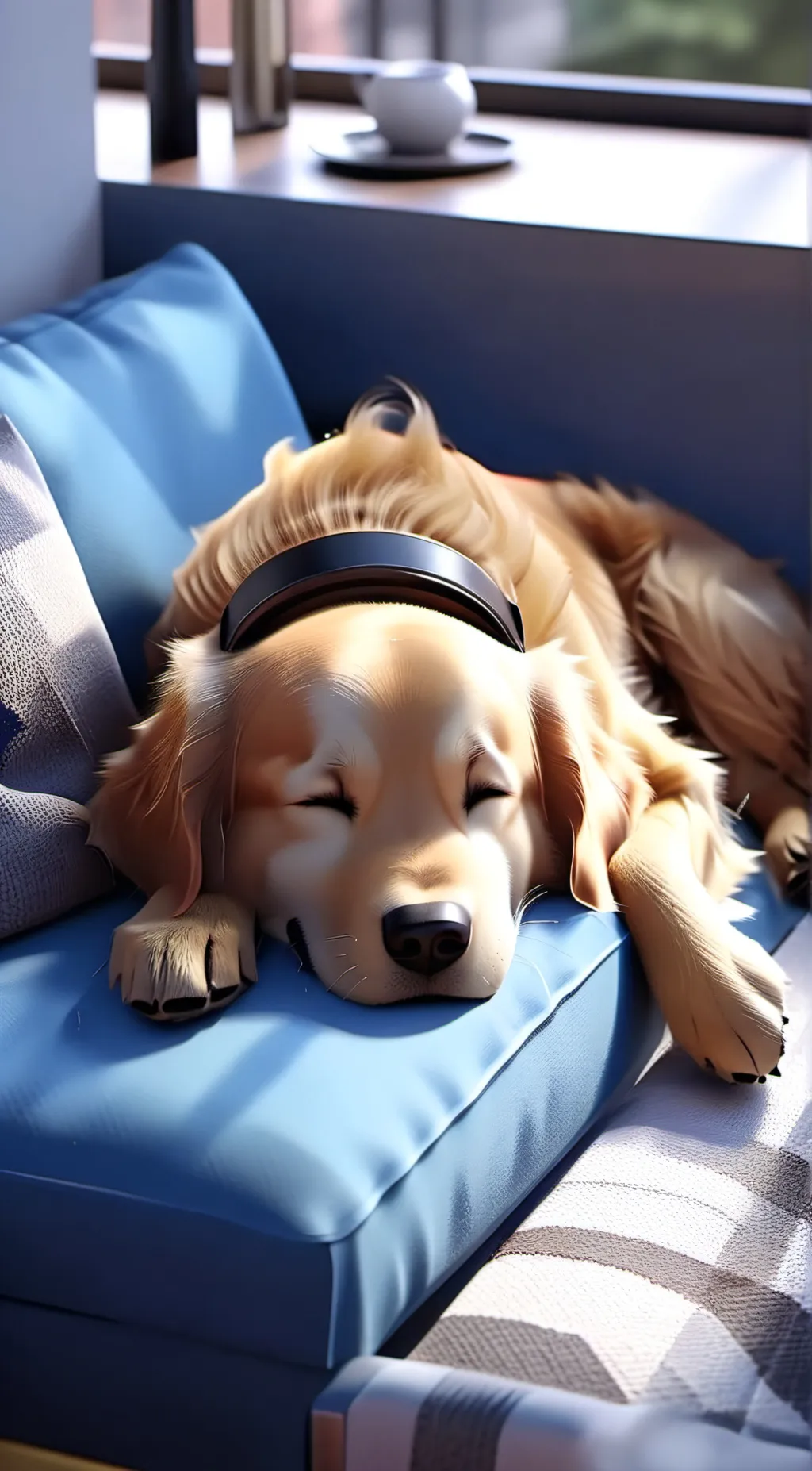 ai character: Dog background