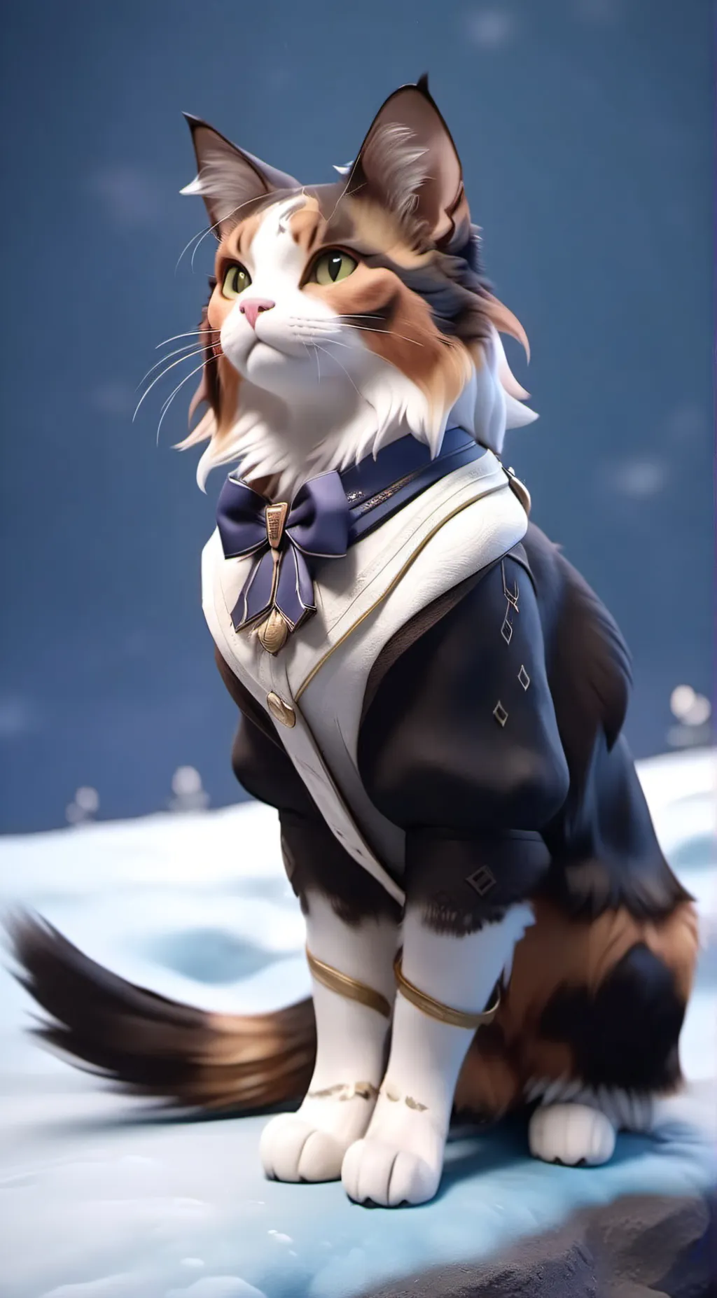 ai character: 🥞Hash brown🥞 background