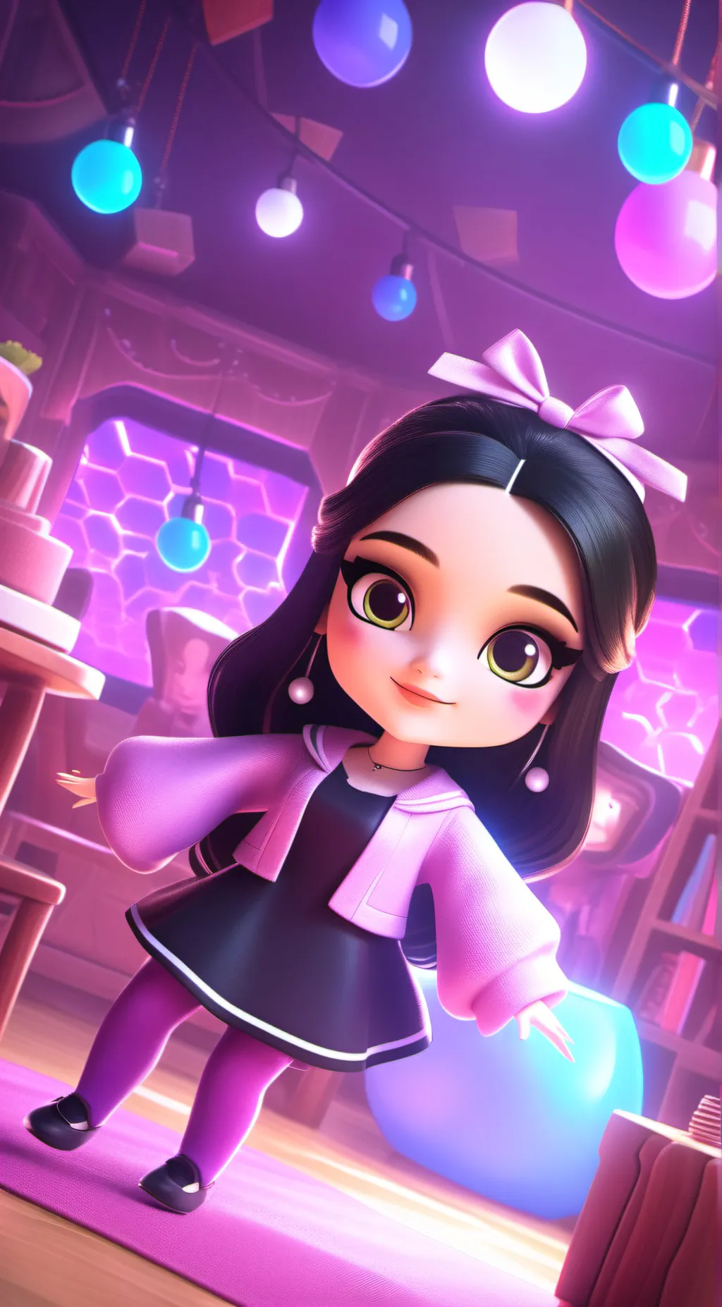 ai character: Dollda background