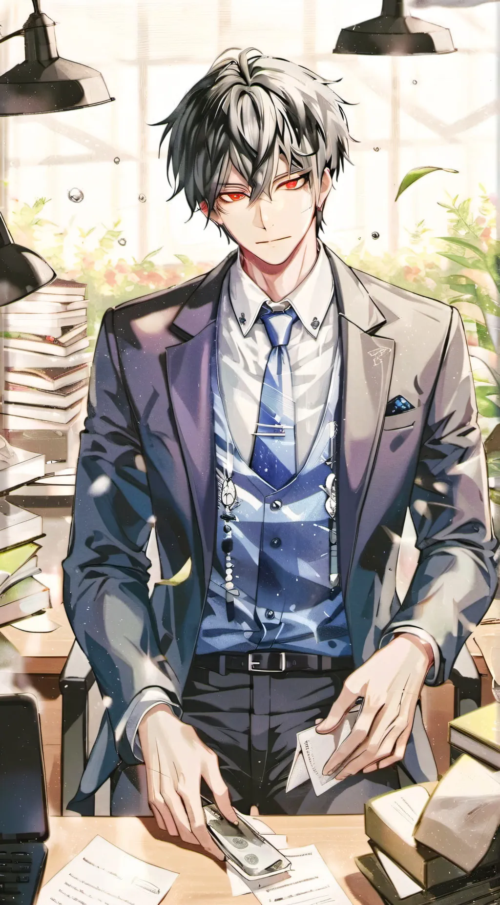 ai character: Saul background